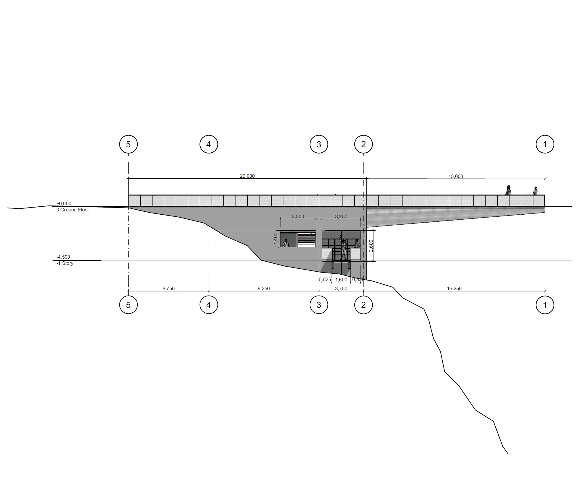 Start platform elevation