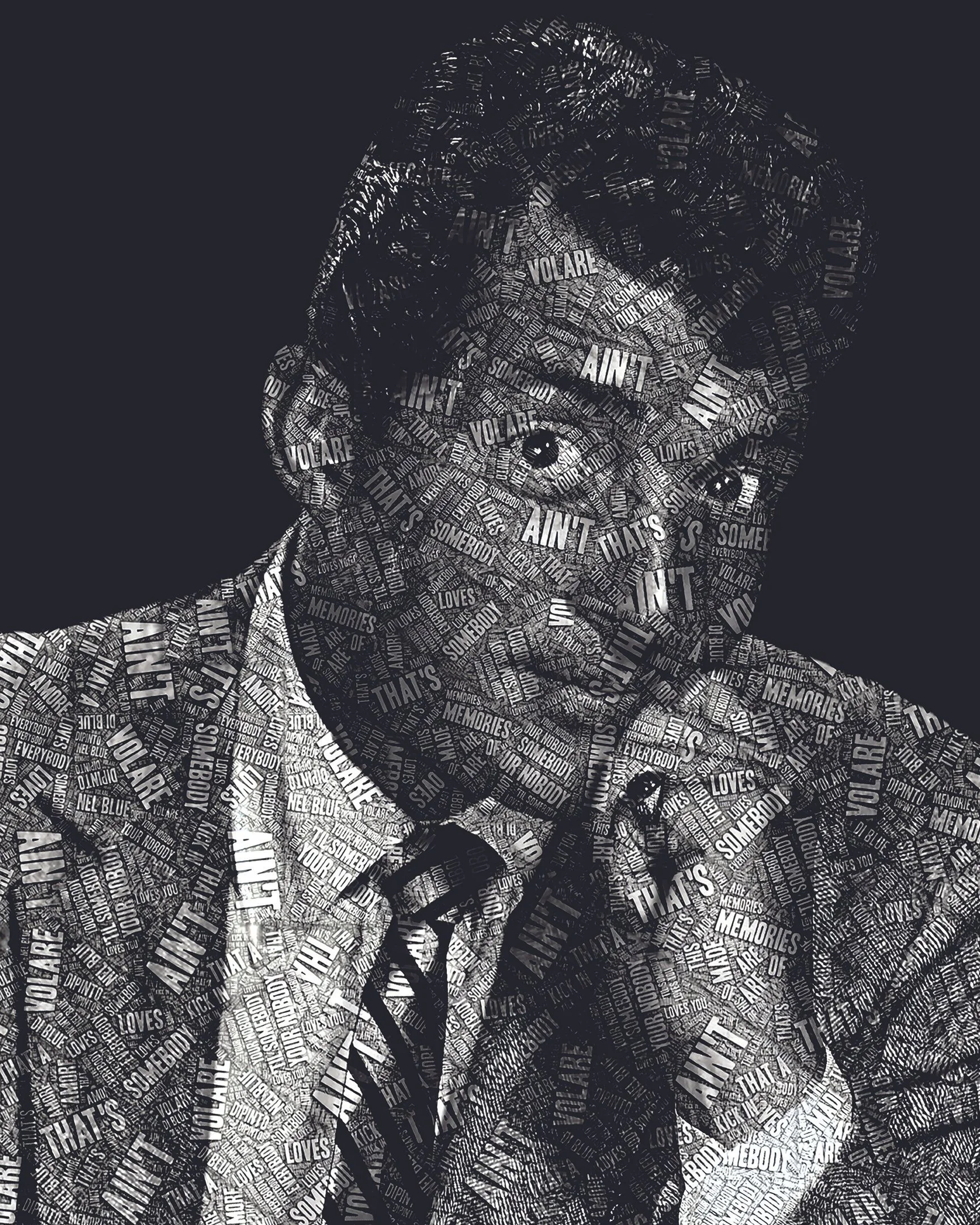 Dean Martin Lenticular Print