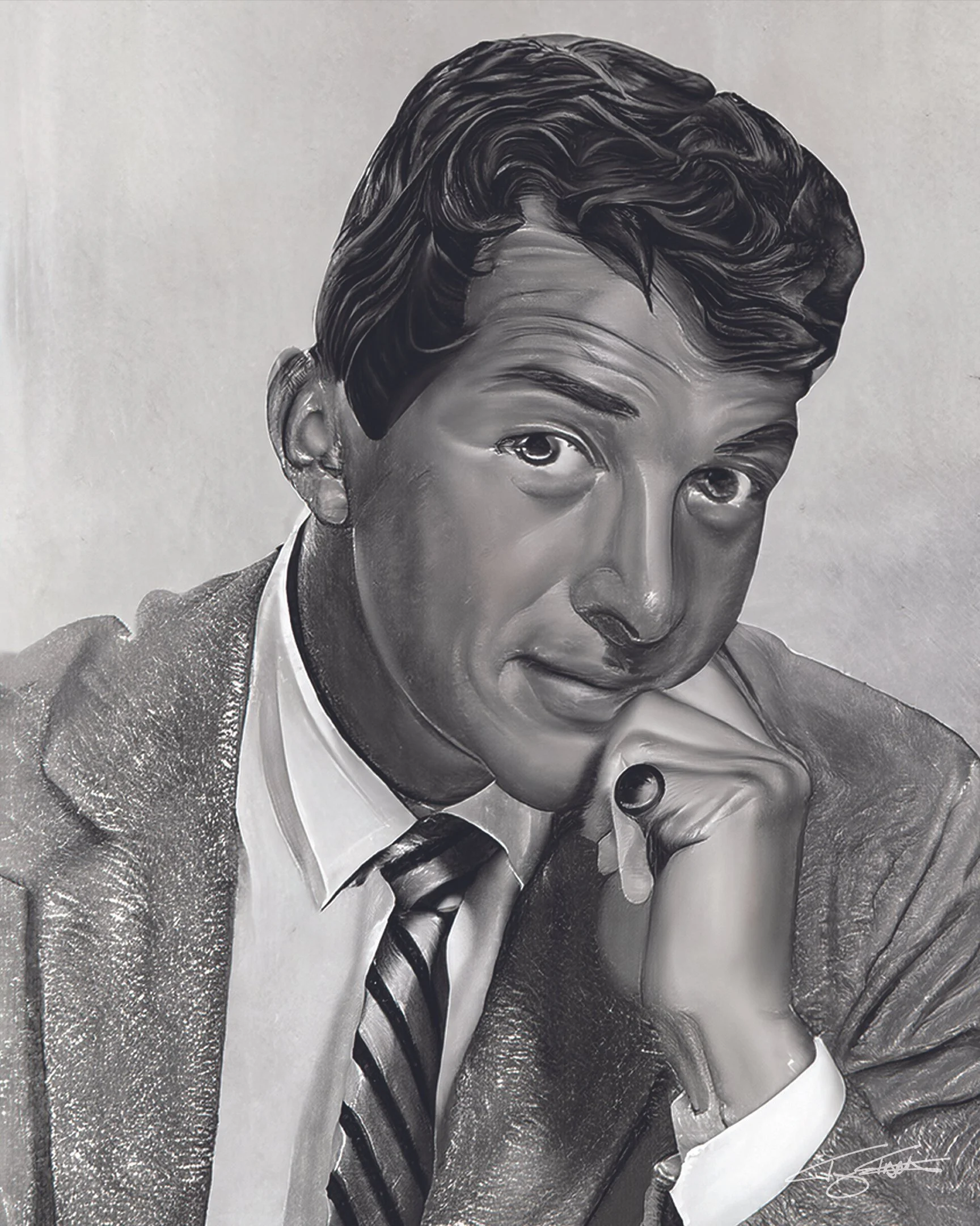 Dean Martin Painting