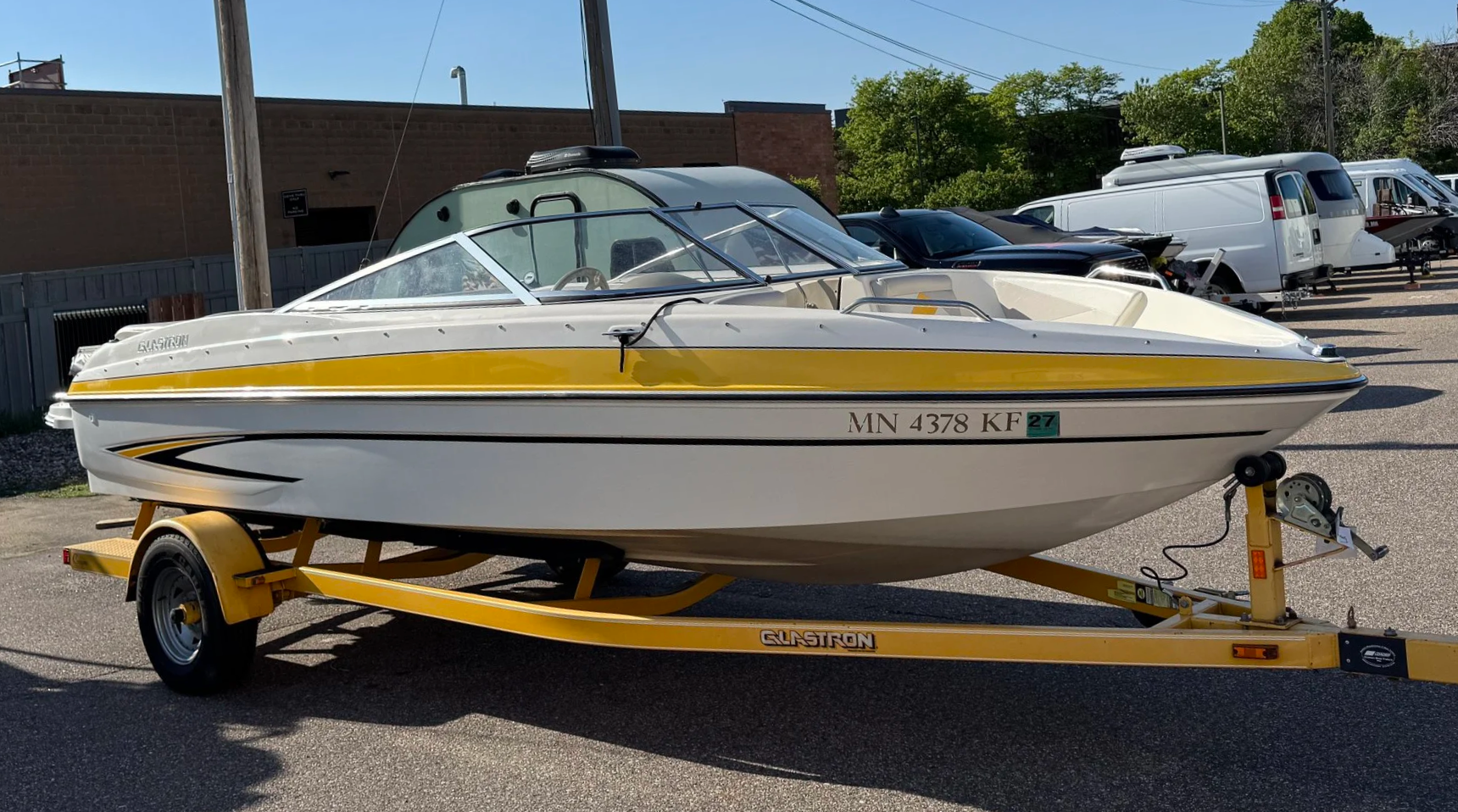 2007 Glastron GT 205 & Trailer