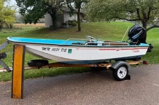 1972 Boston Whaler 13' Sourpuss & Trailer
