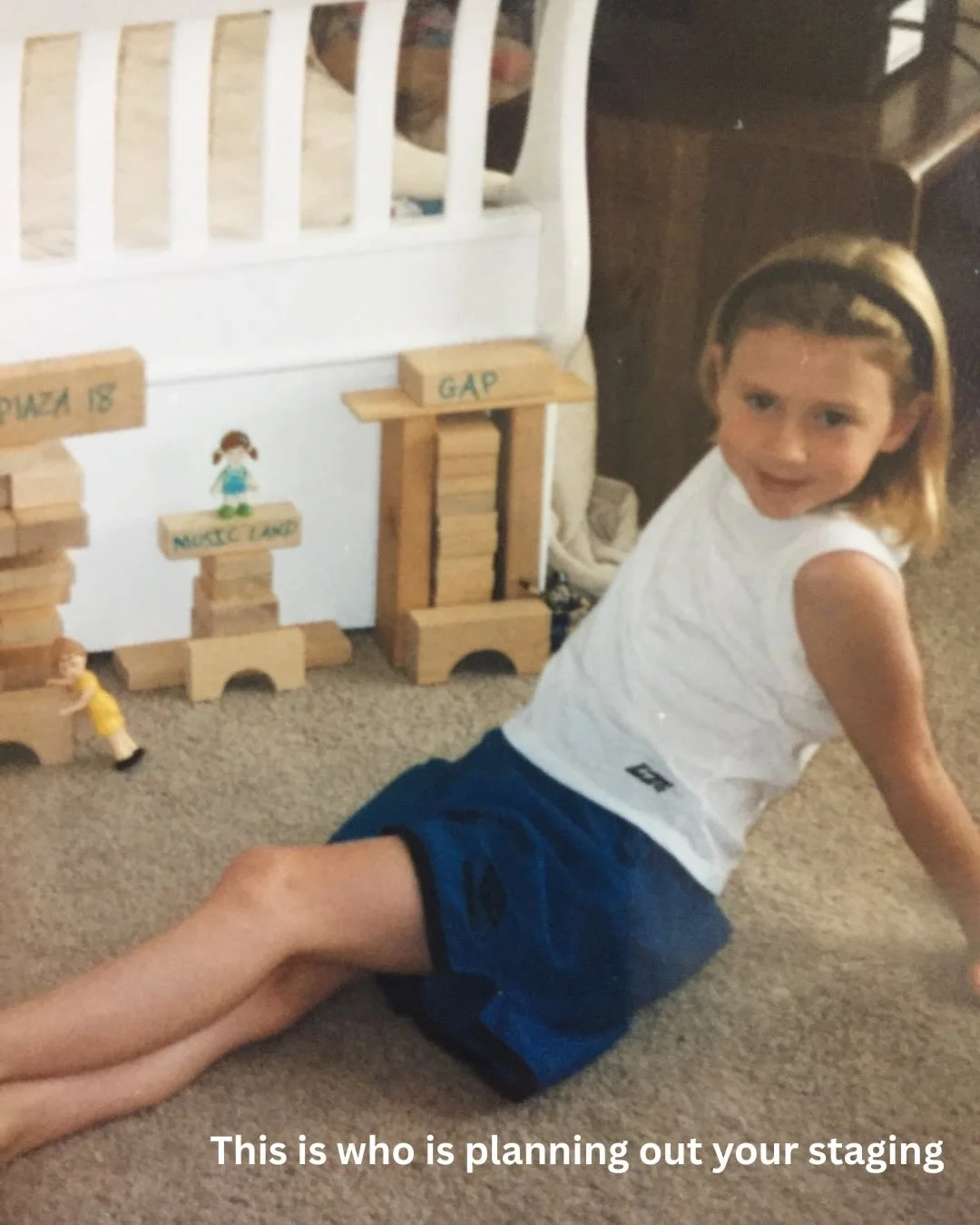 Still her. Just a little older and doing what she loves 💛🌻