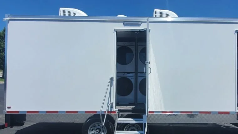 Mobile laundry trailer Melbourne Iowa