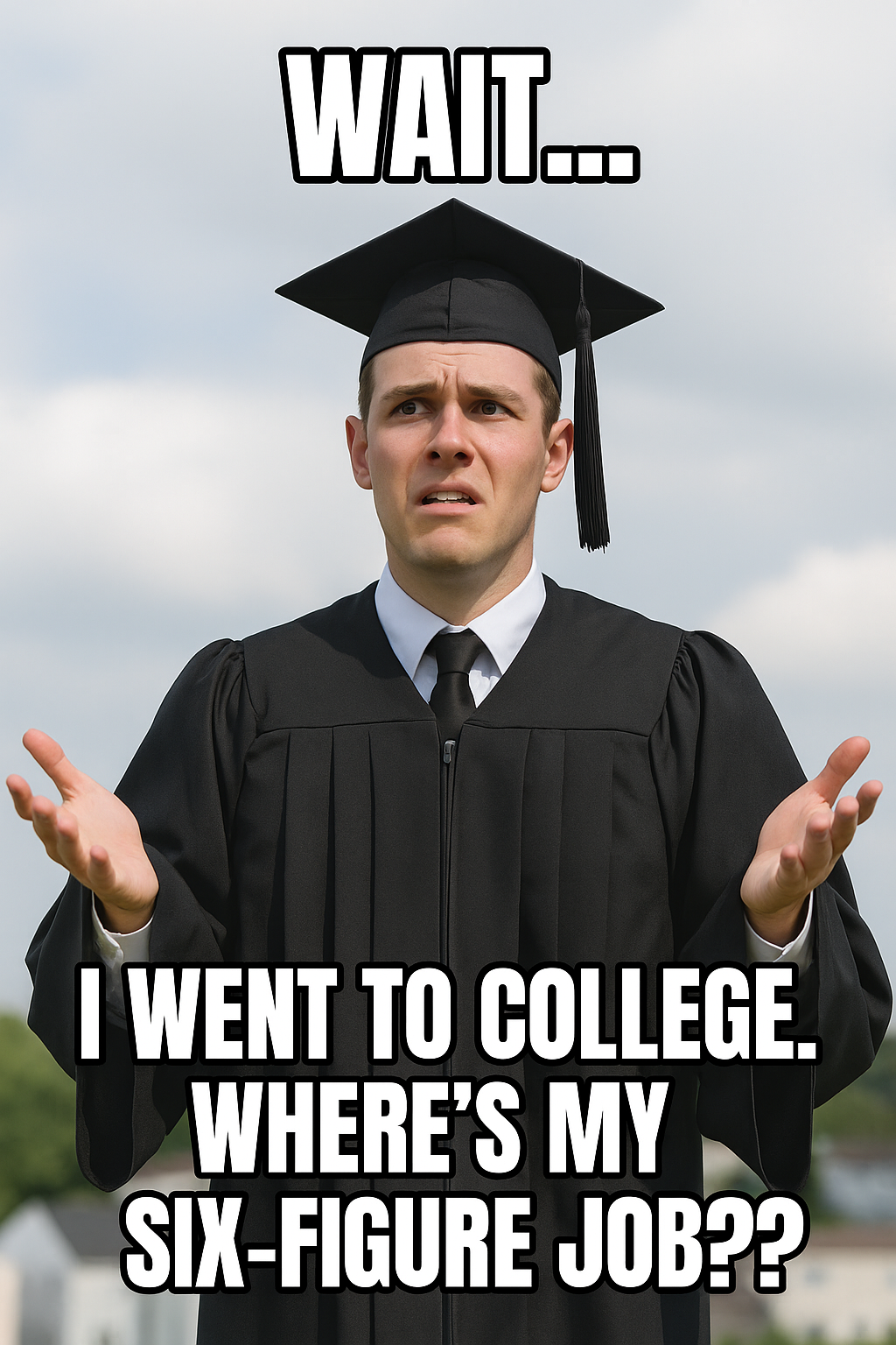 The Harsh Truth: Your Degree Won’t Do the Work for You