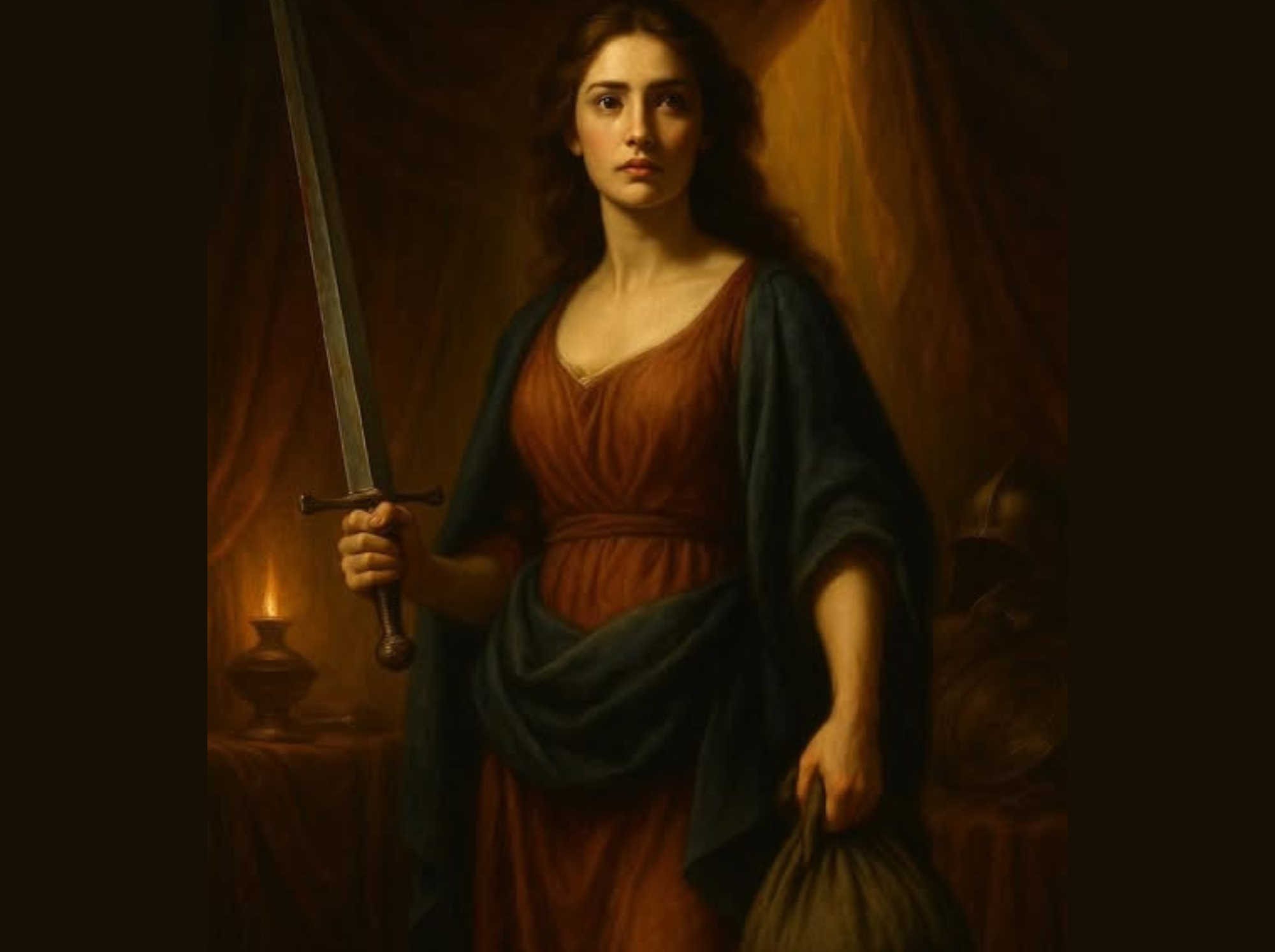 A HOLY WOMAN, WITH BLOOD ON HER HANDS  022