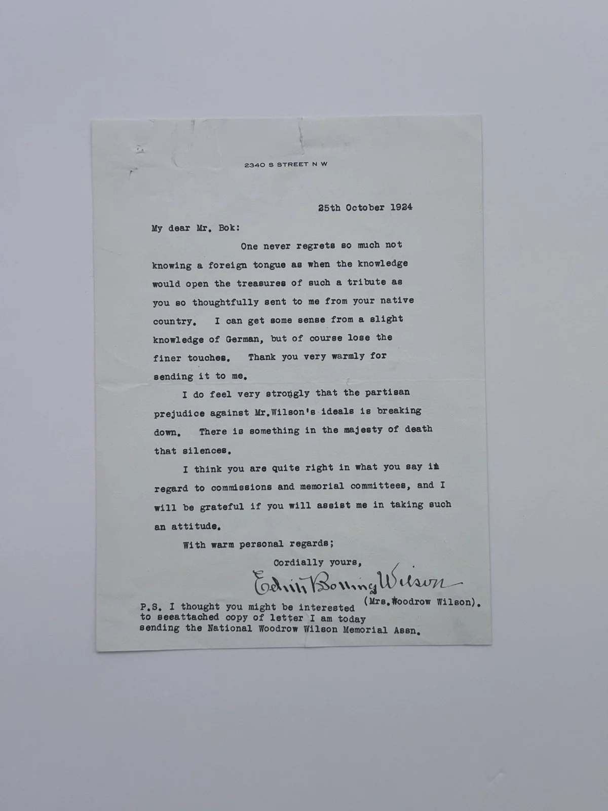 Wilson Edith LS on Woodrow's reputation 6581.jpg