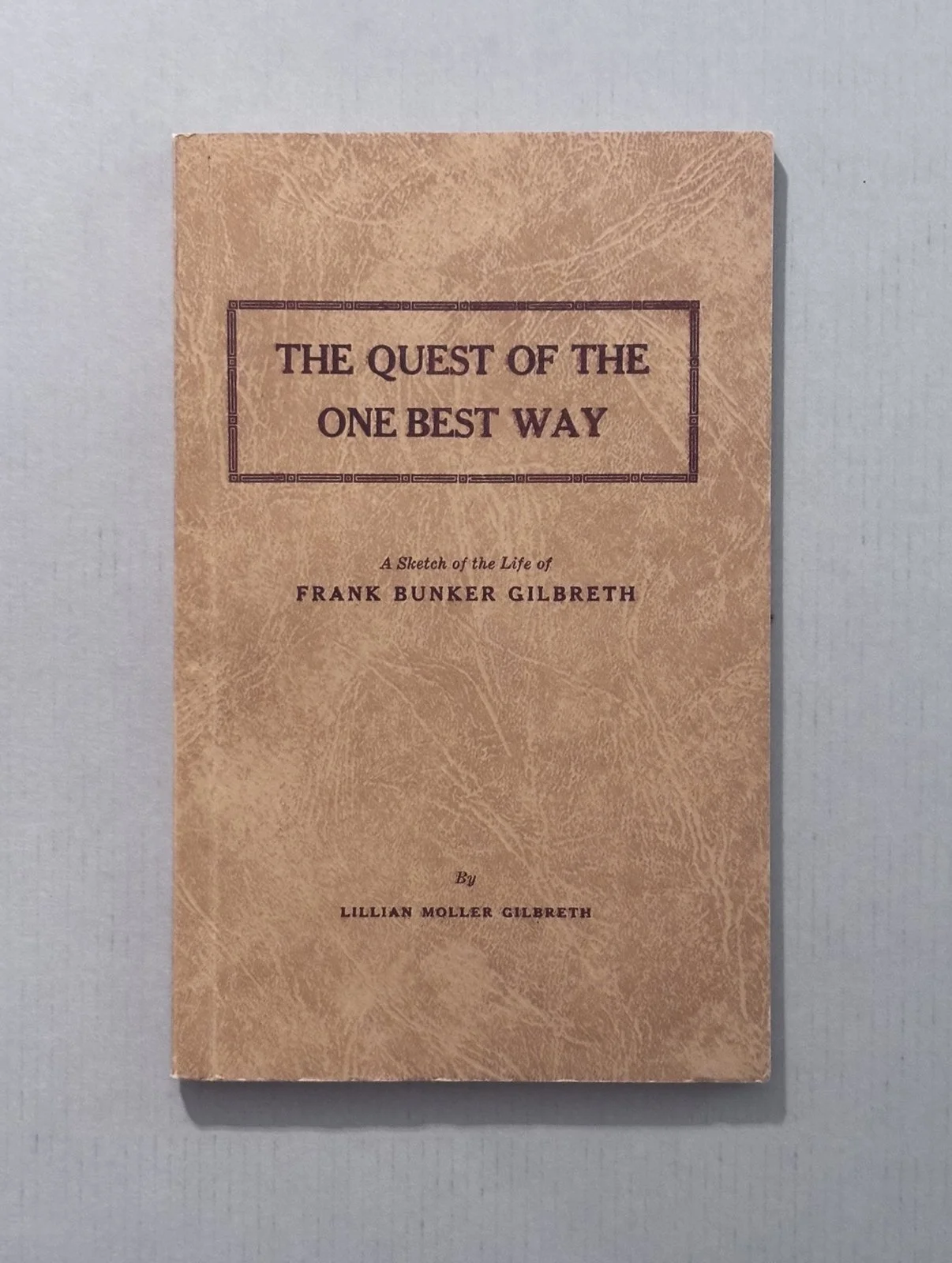 Gilbreth lillian signed book  cover.jpg