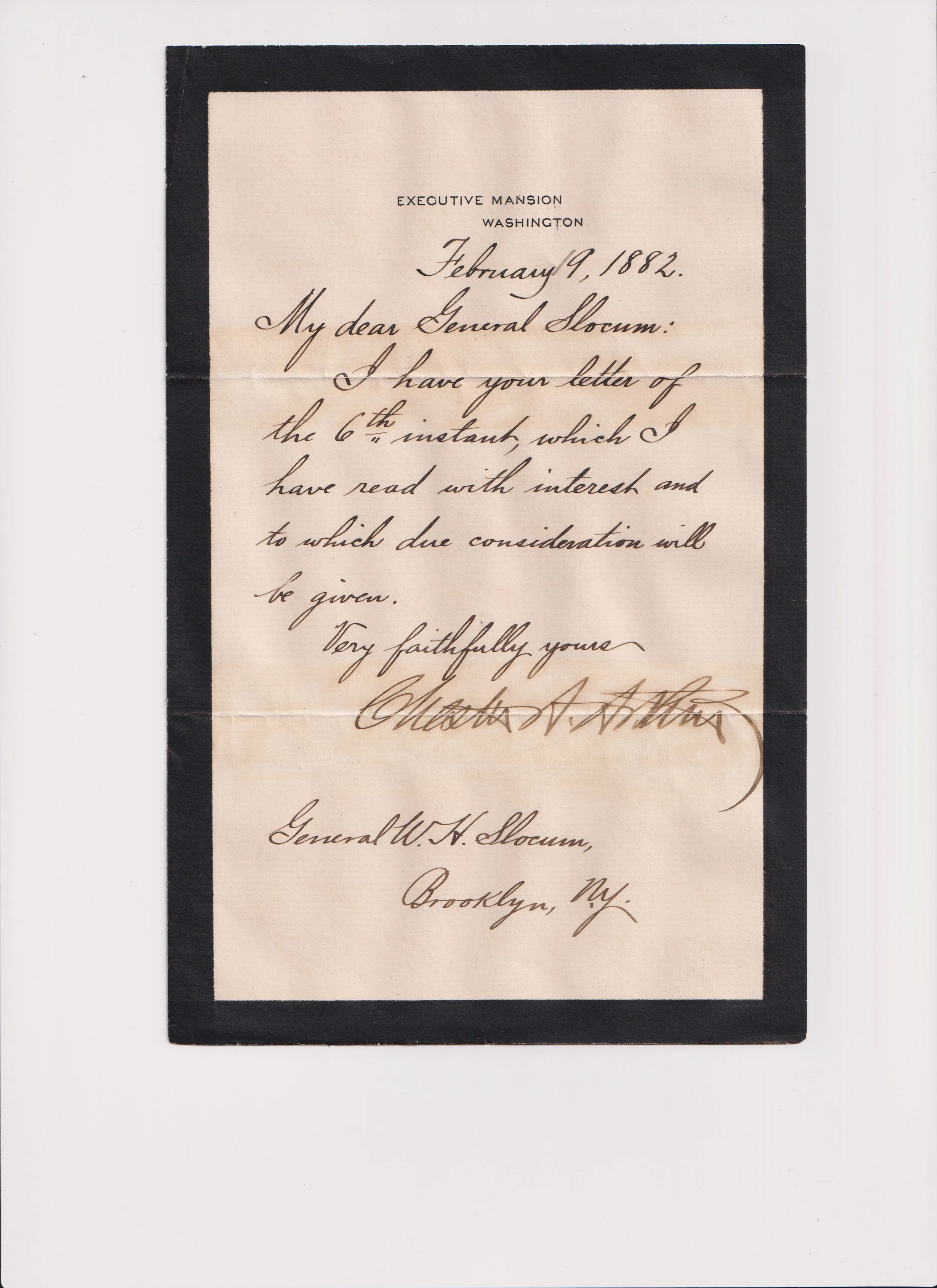 Arthur LS on mourning stationery 5903.jpg