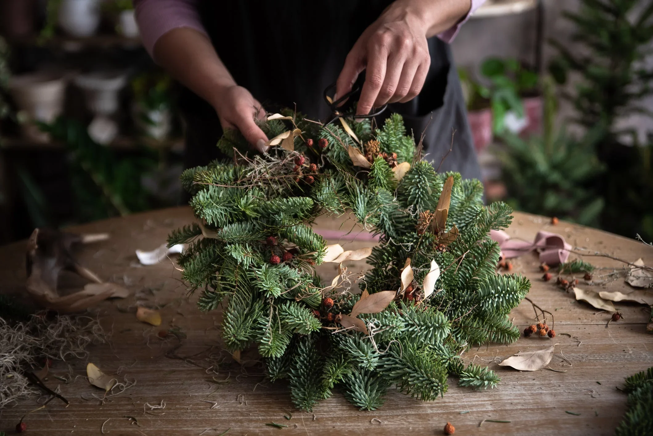 Five Fork Farms Wreath Workshop