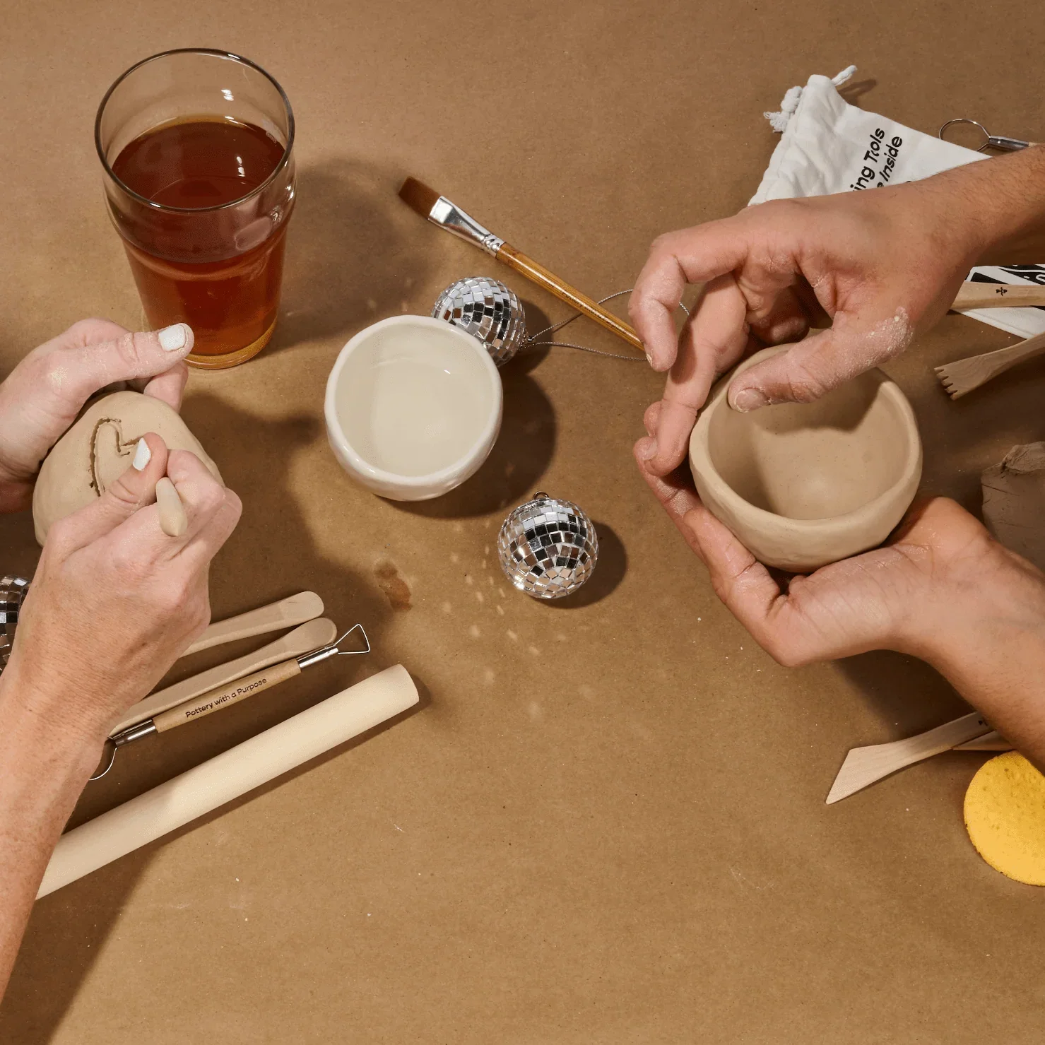 ‘Pottery With a Purpose’ Build a Boob Workshop