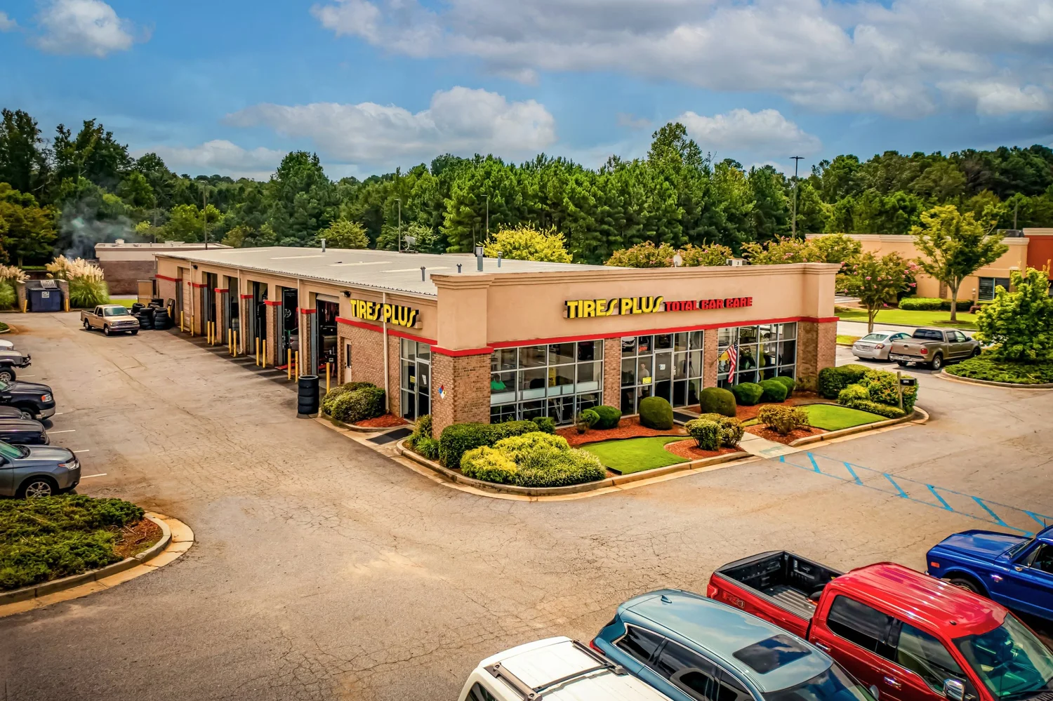 Tires Plus automotive service building