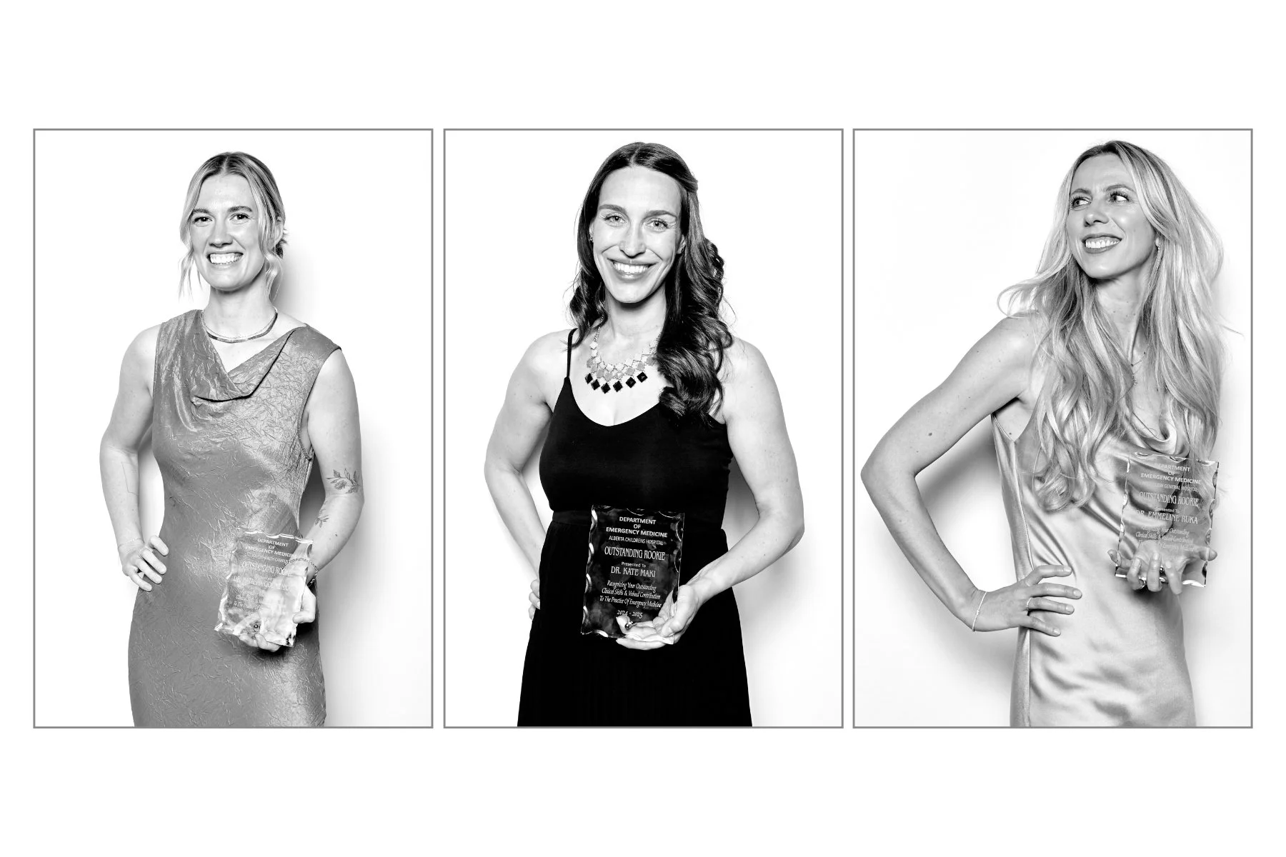 Studio photographer booth for a black tie awards gala