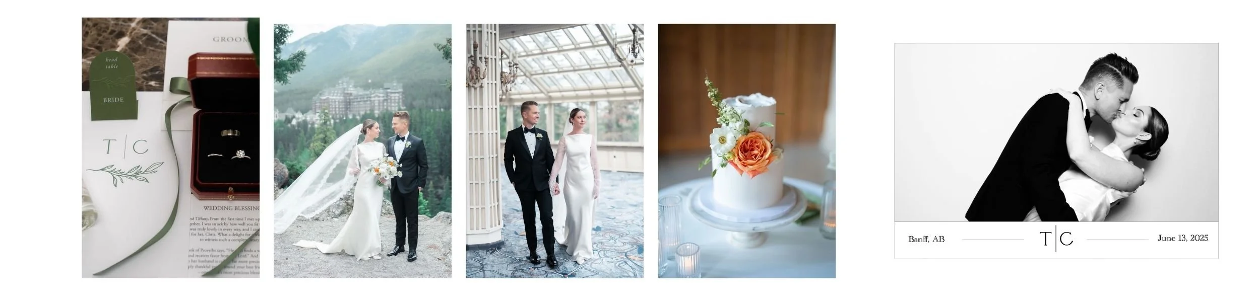 Fairmont Banff Springs wedding in June