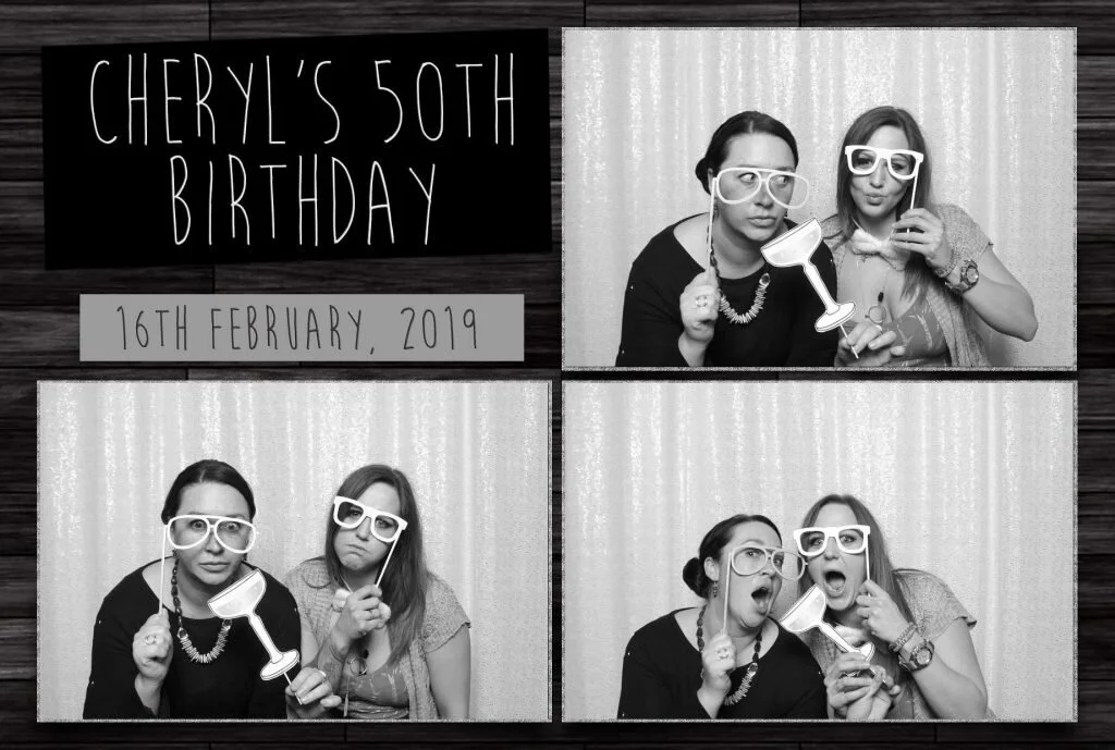 50th Birthday party photo booth