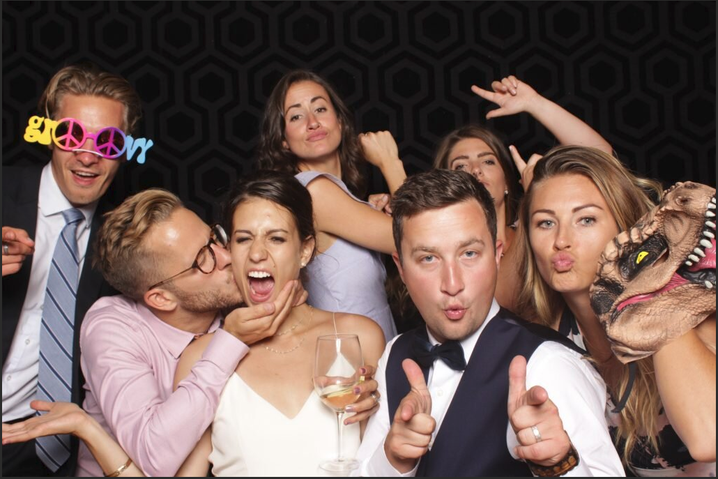 Calgary wedding photo booth rental - Nicki and Andrew's Ranche Restaurant Wedding