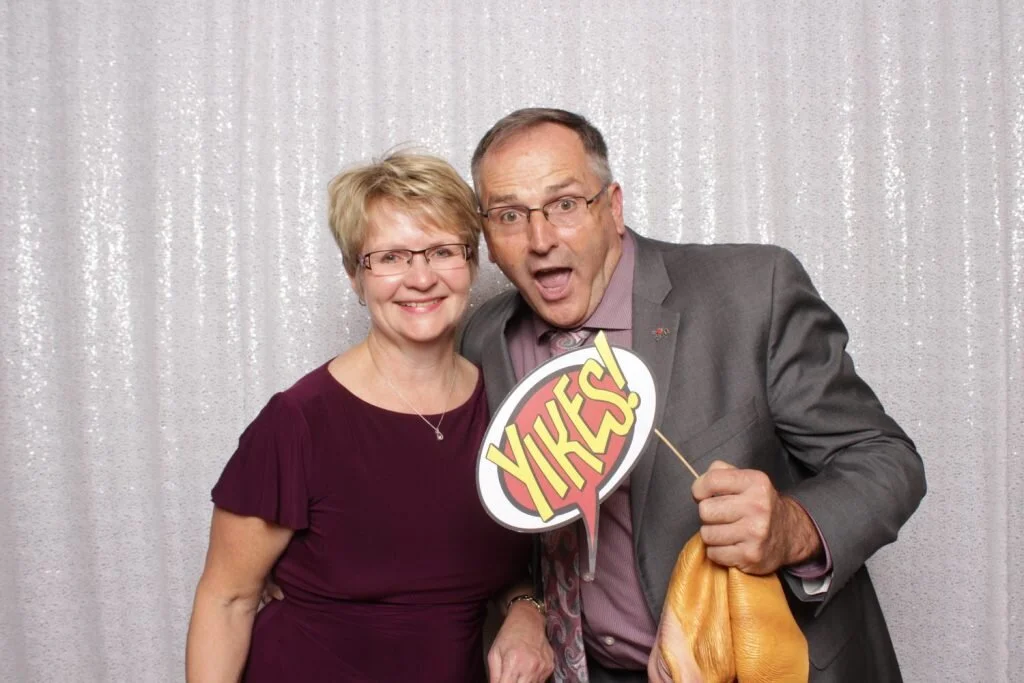 Canmore wedding photo booth