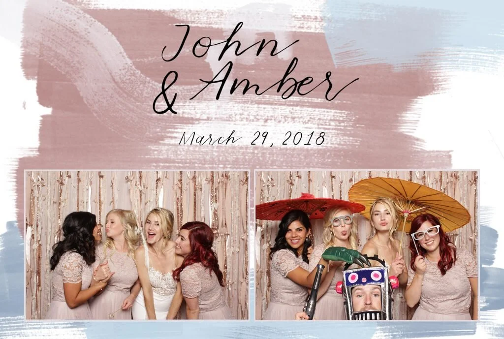wedding photo booth graphic design