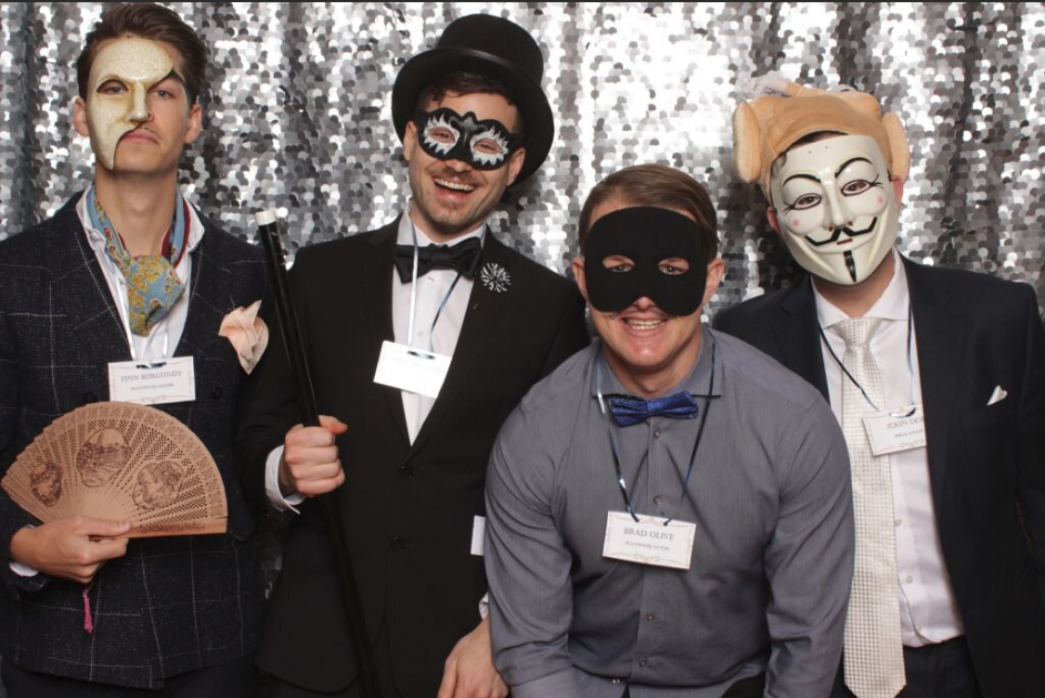 Holiday Party Photo Booth - Murder Mystery Party