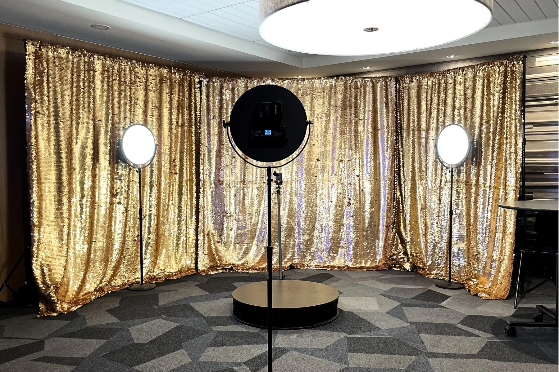 Flash Co. 360 Video booth activation in Calgary