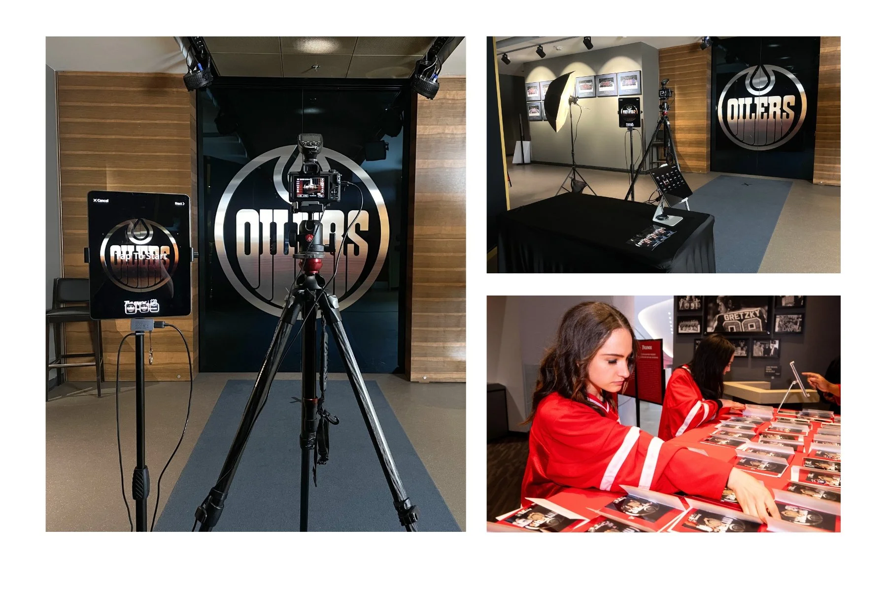Studio Photographer Booth for a VIP meet and greet experience