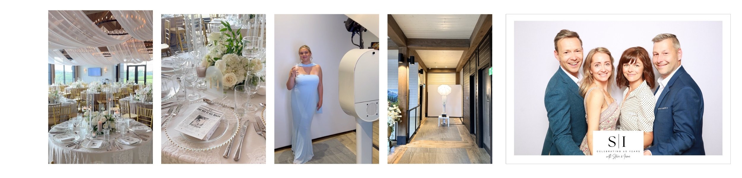 Photo Booth for wedding anniversary in Calgary