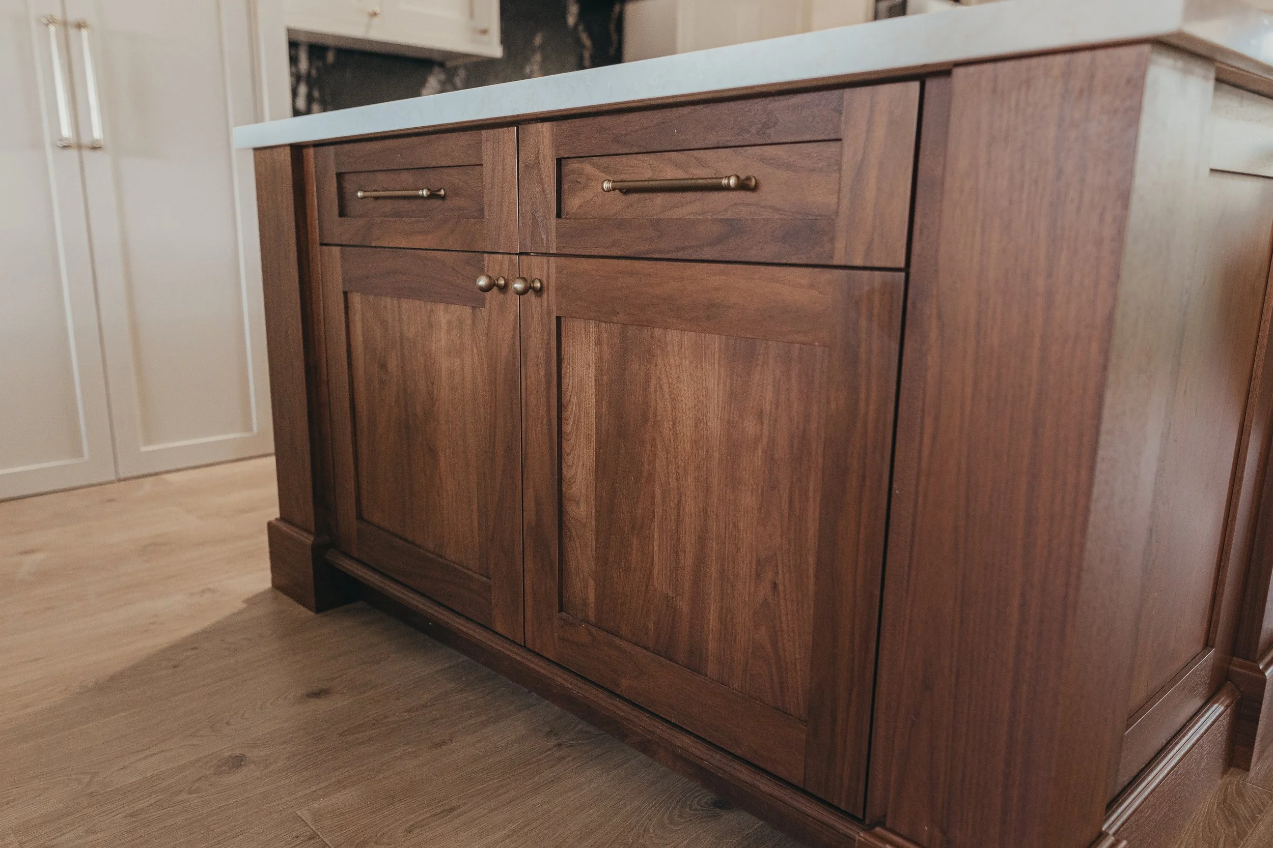 Walnut cabinets in Arizona