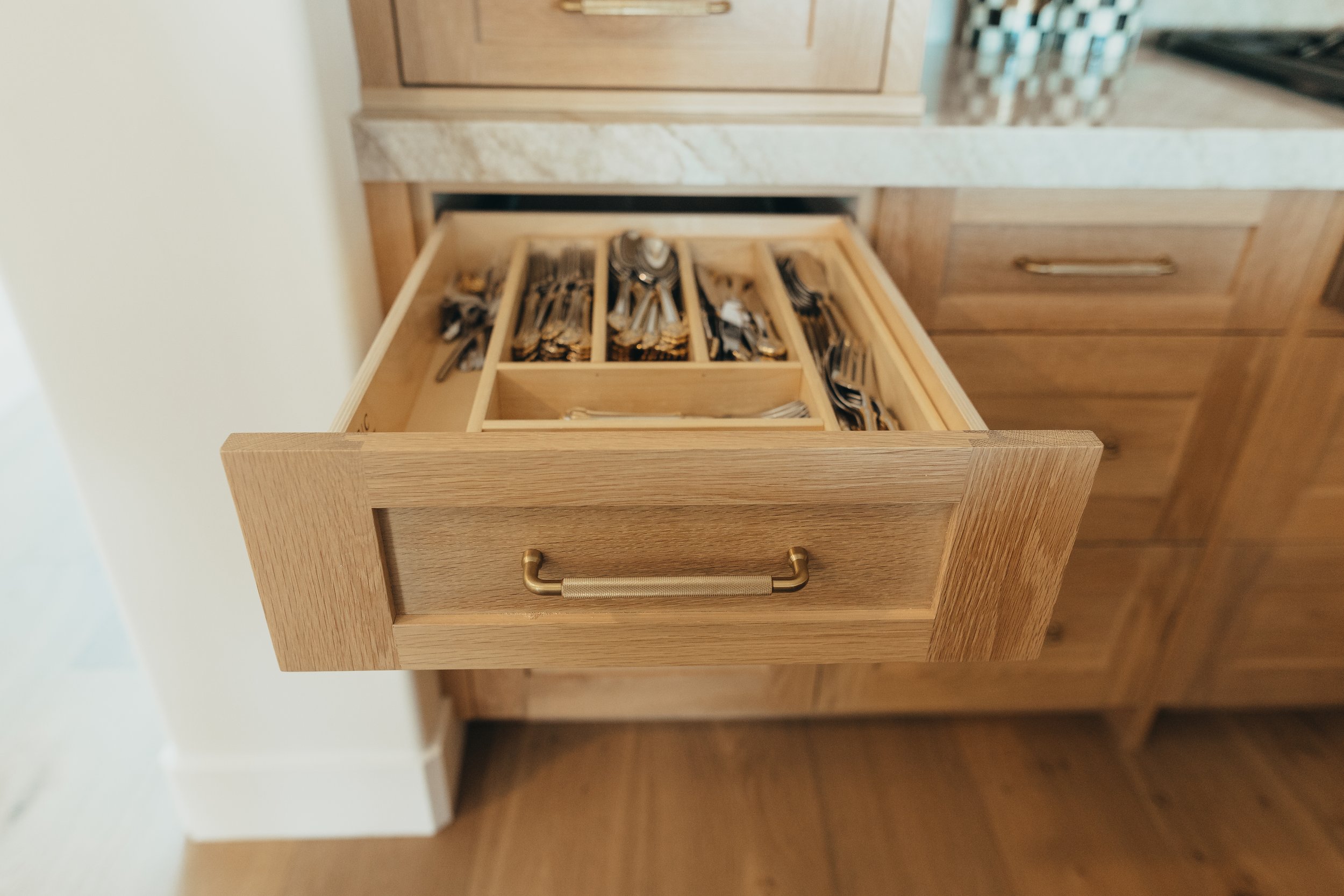 Custom Phoenix kitchen remodel in white oak