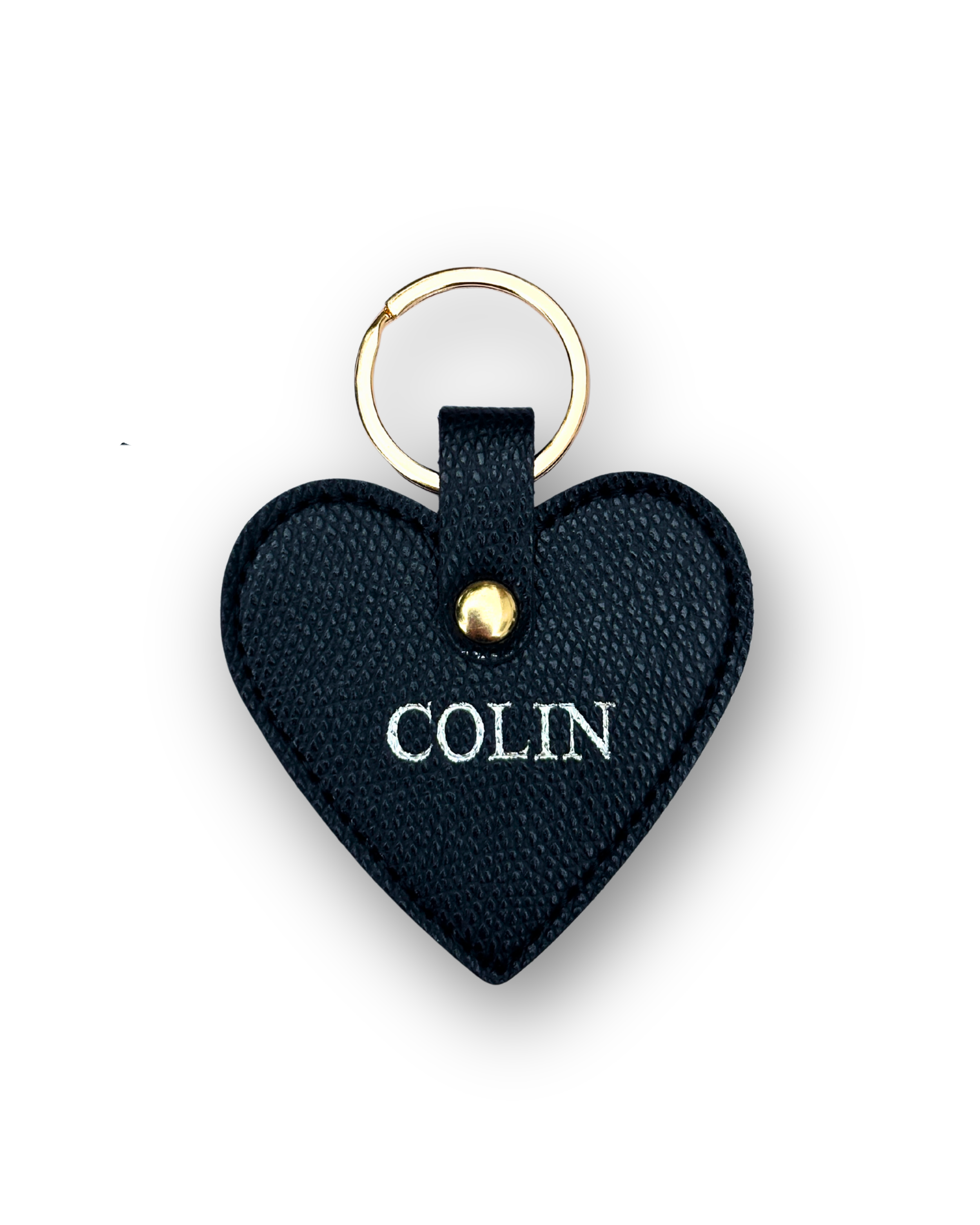 Black Heart Keychain