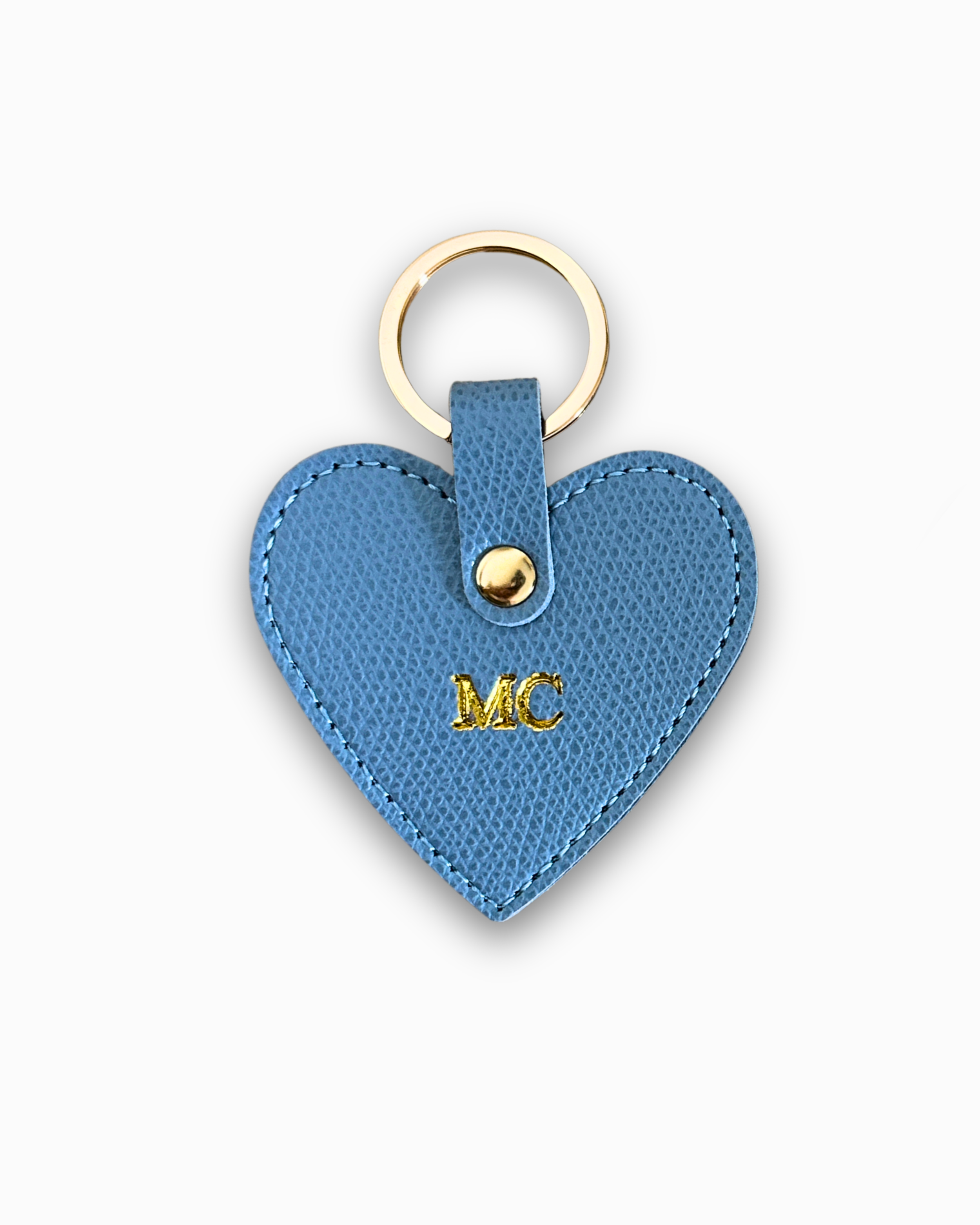 Blue Heart Keychain