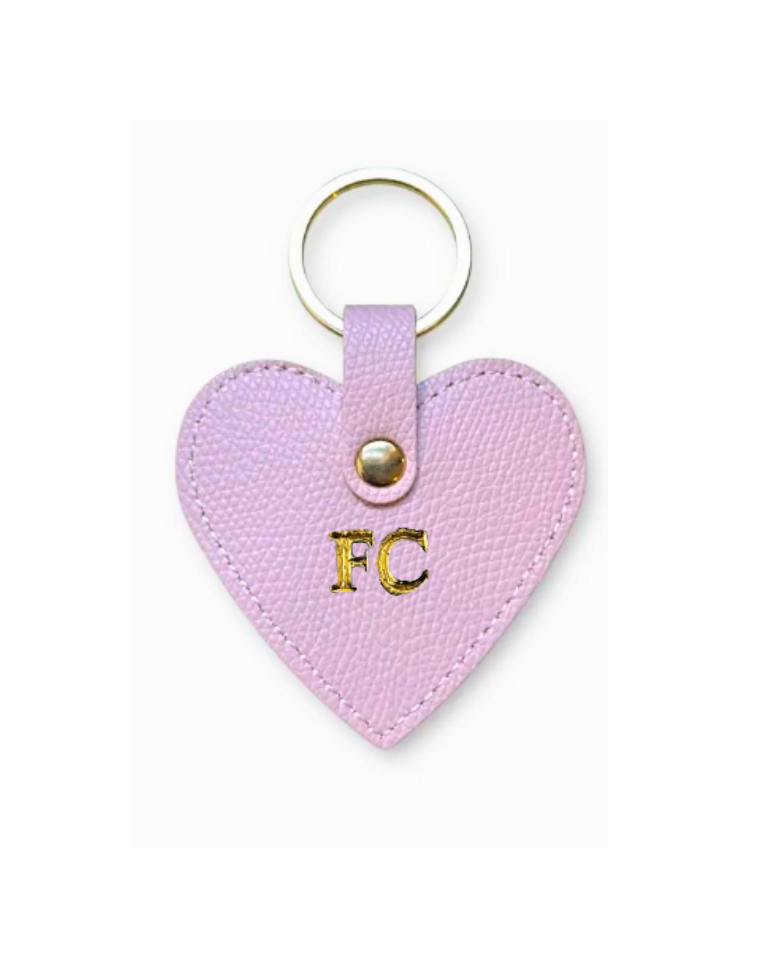 Pink Heart Keychain