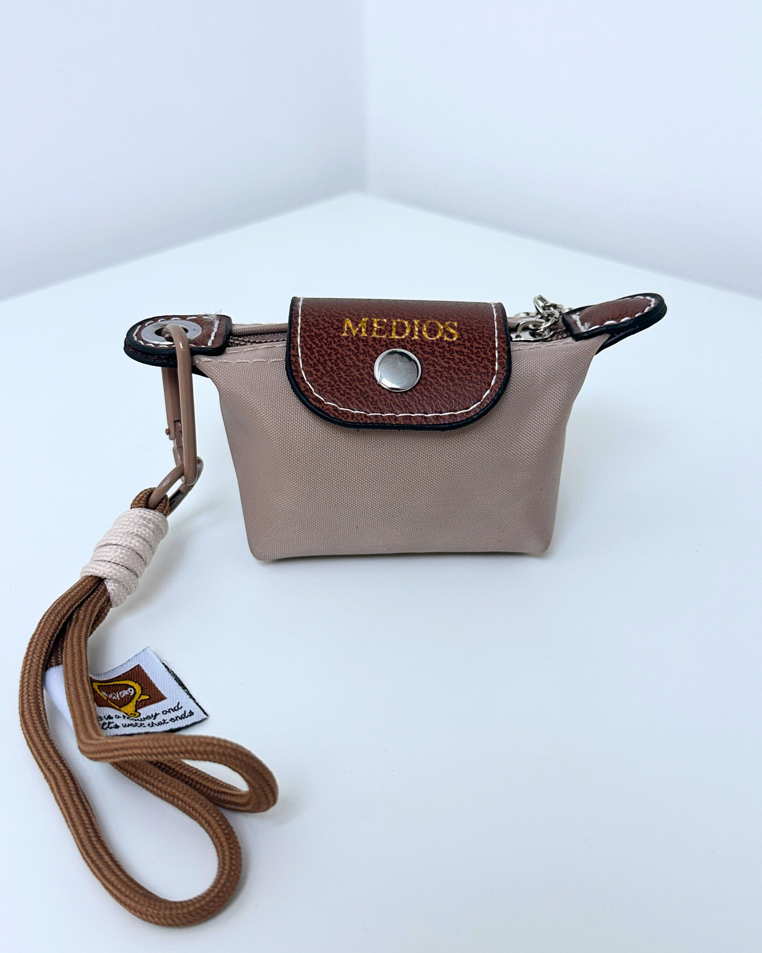 Mini Khaki Pouch