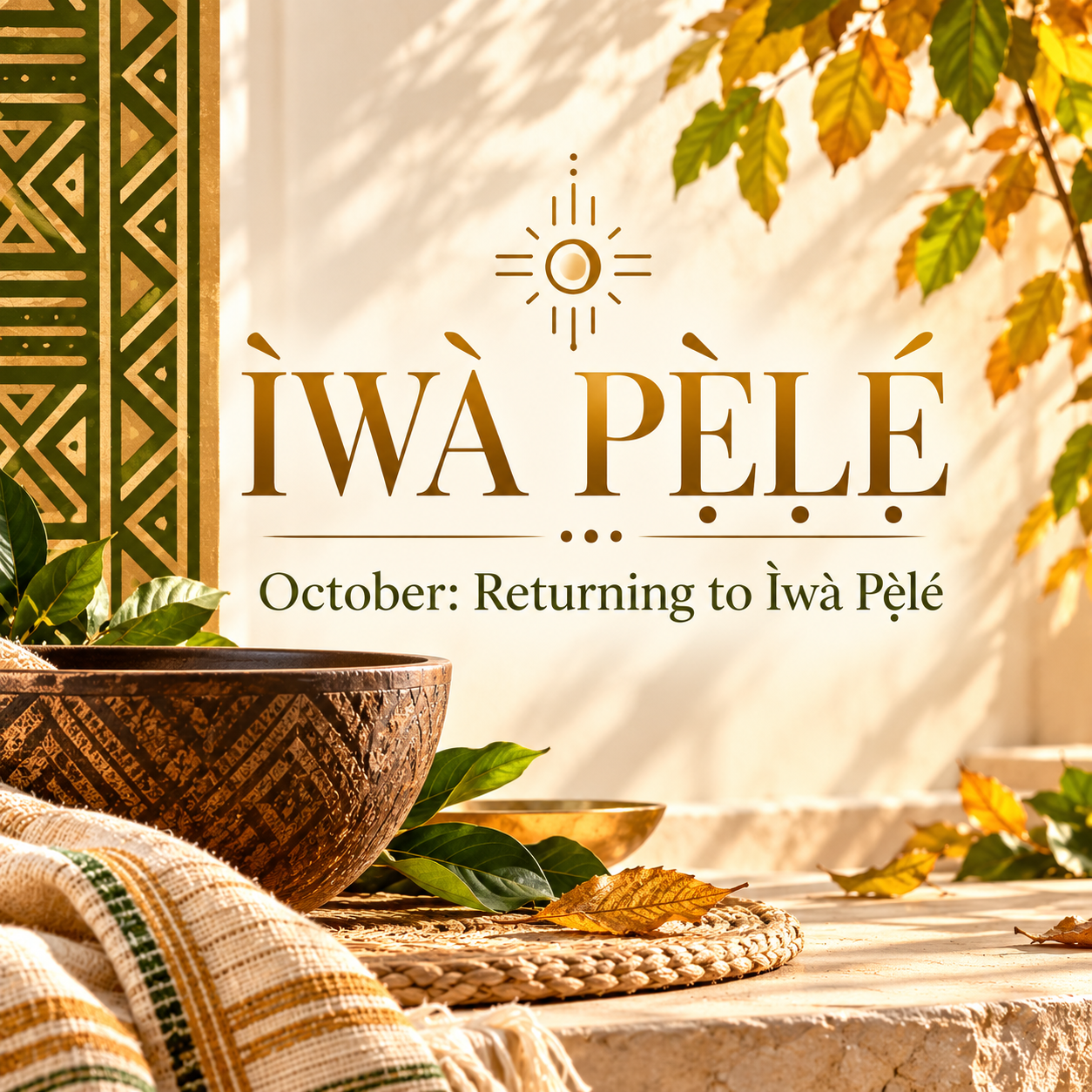 October: Returning to Iwa Pele