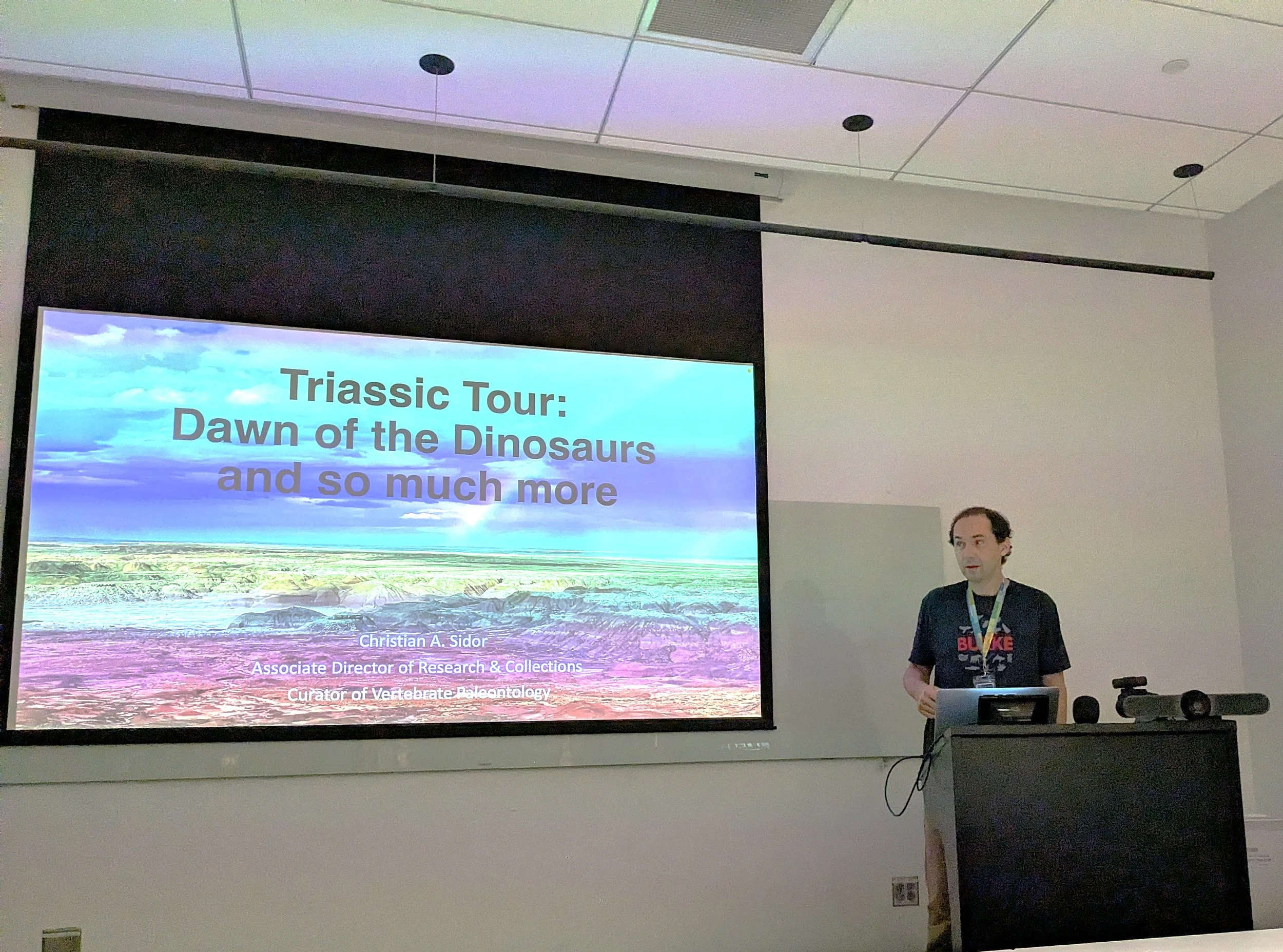 November Meeting Heads Back to the Triassic