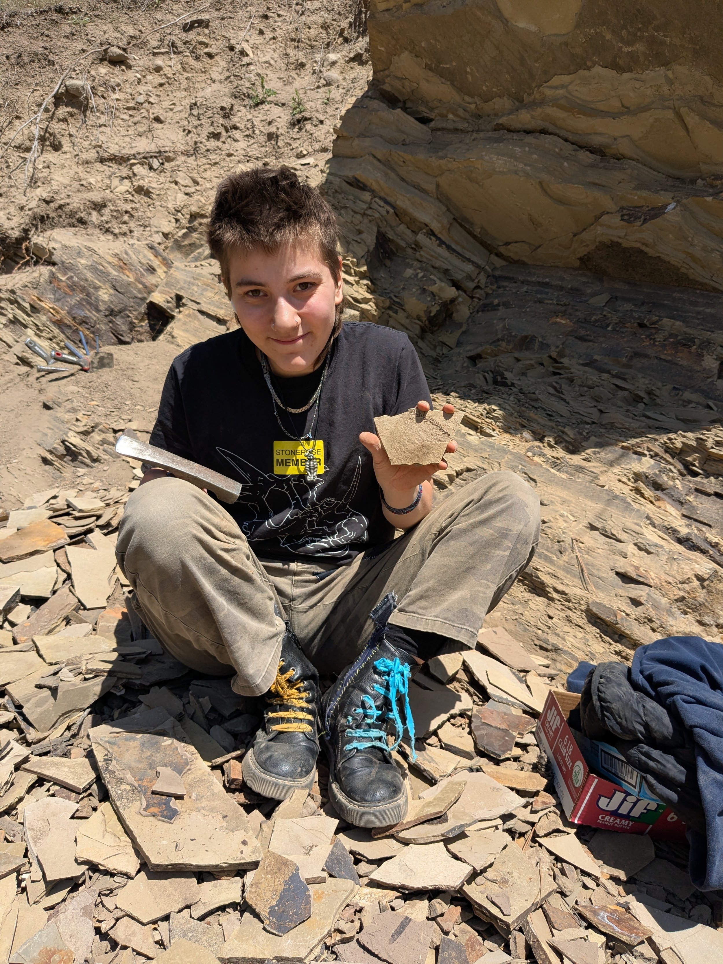 Fossil fun at Stonerose Member weekend