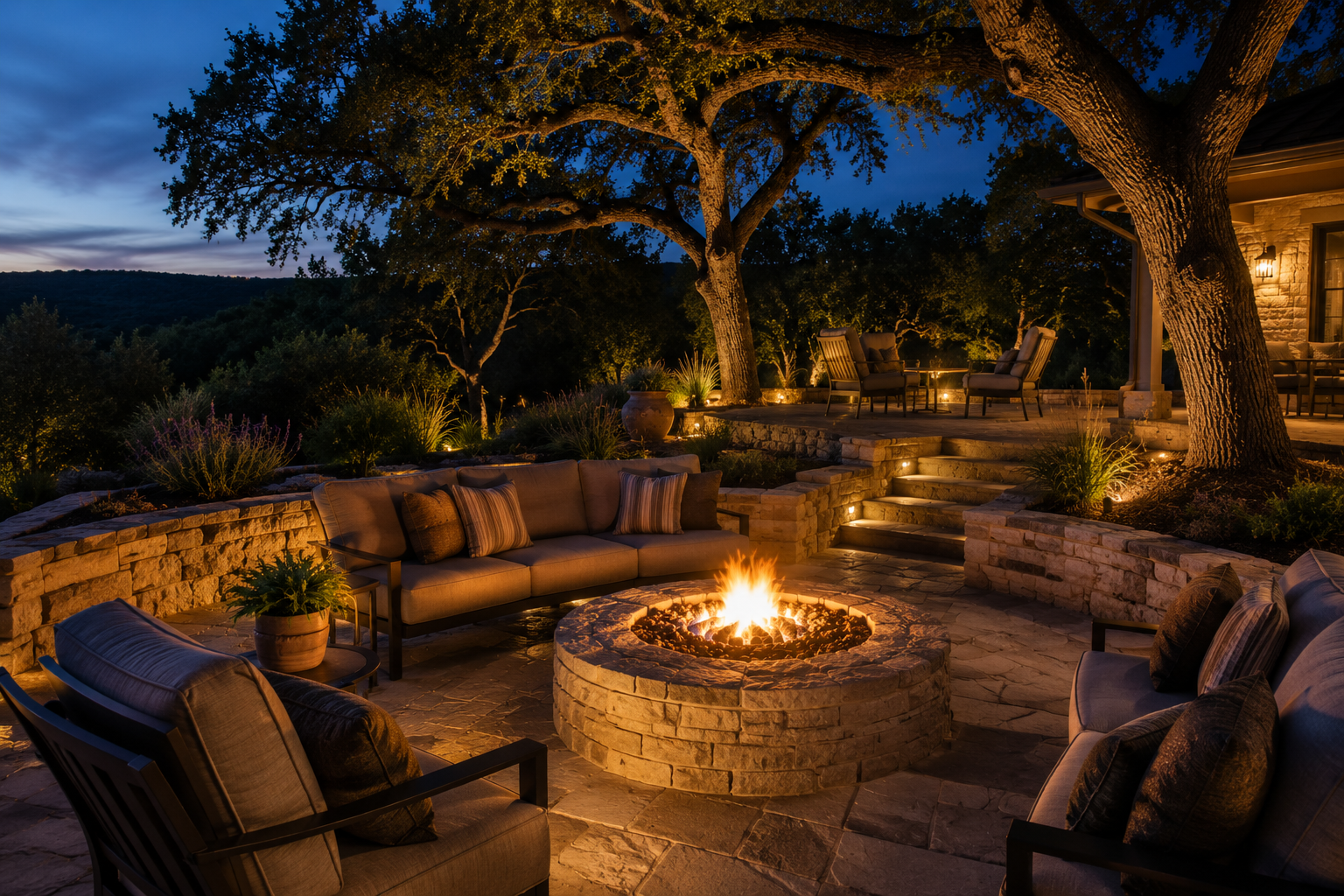 Fire Pits & Gathering Spaces