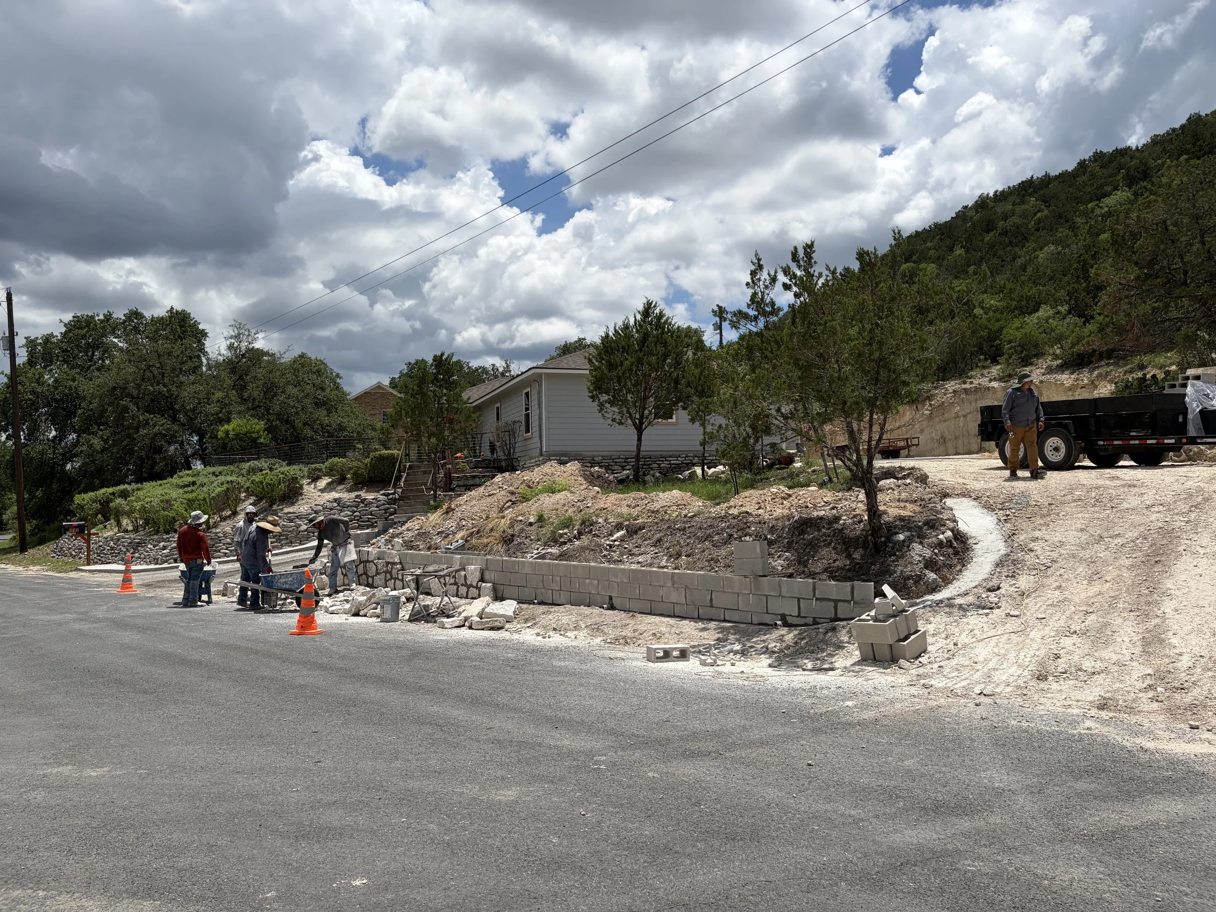 STABILIZING THE SLOPE