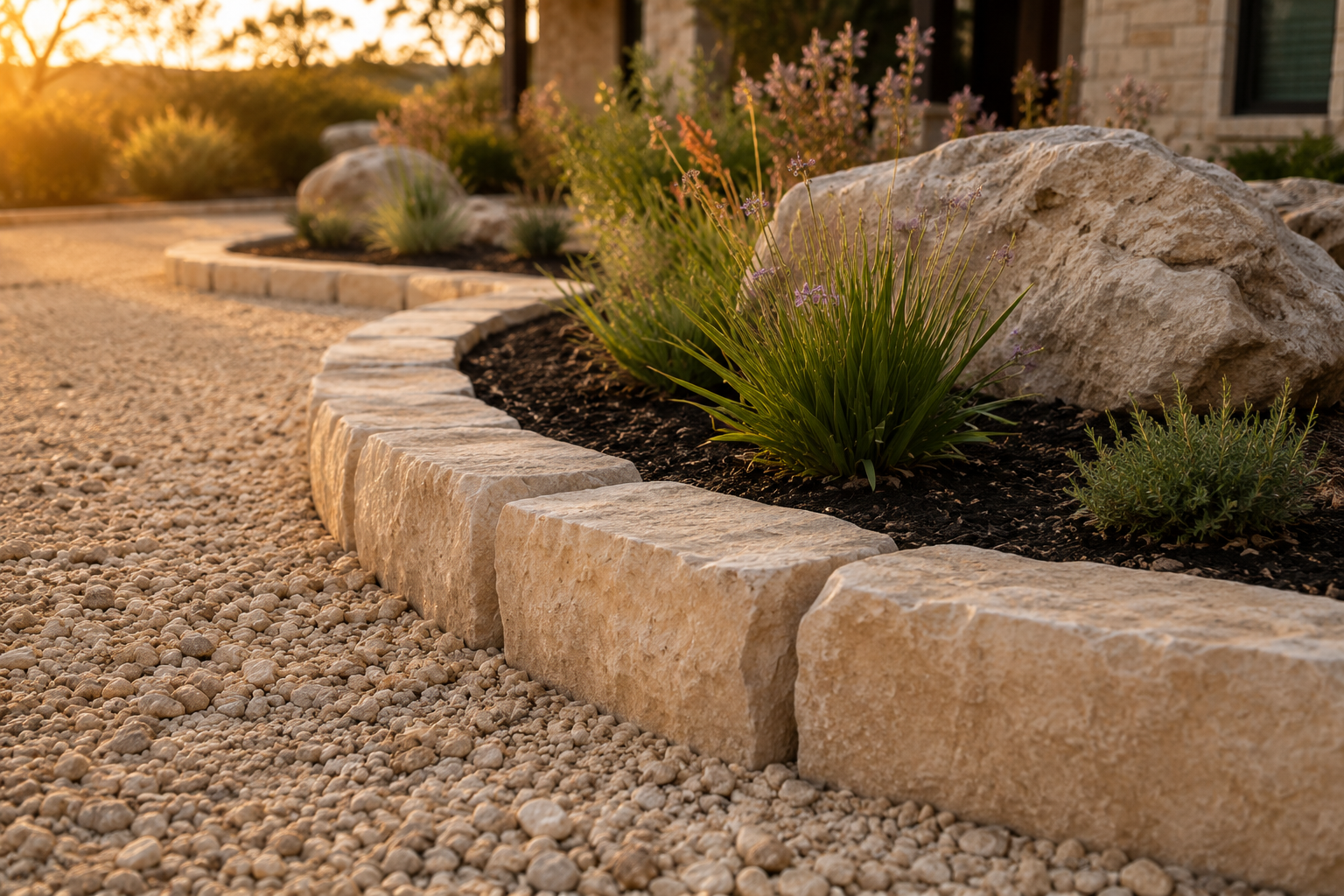 Stone Borders & Landscape Edging