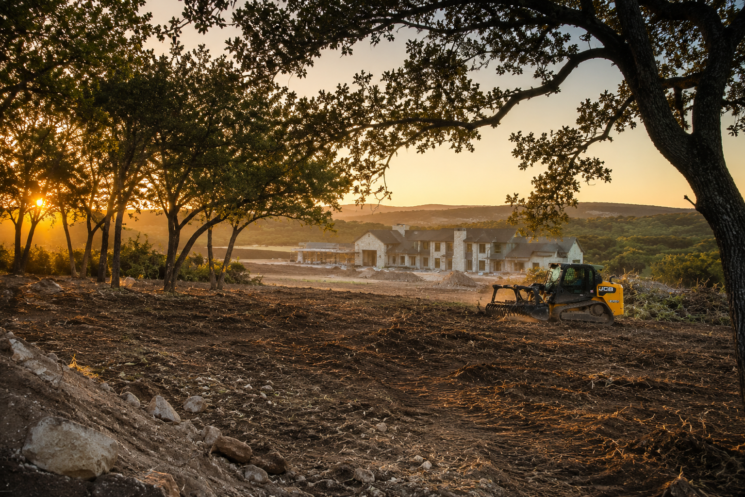 Site Clearing for Homes, Shops & Barns