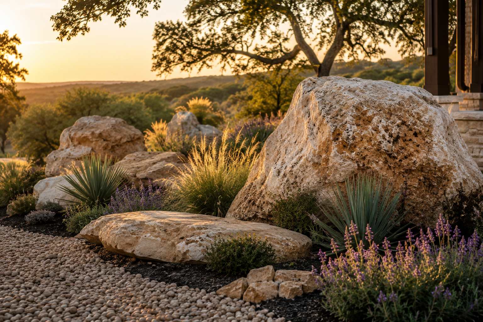 Boulder Placement & Accent Features