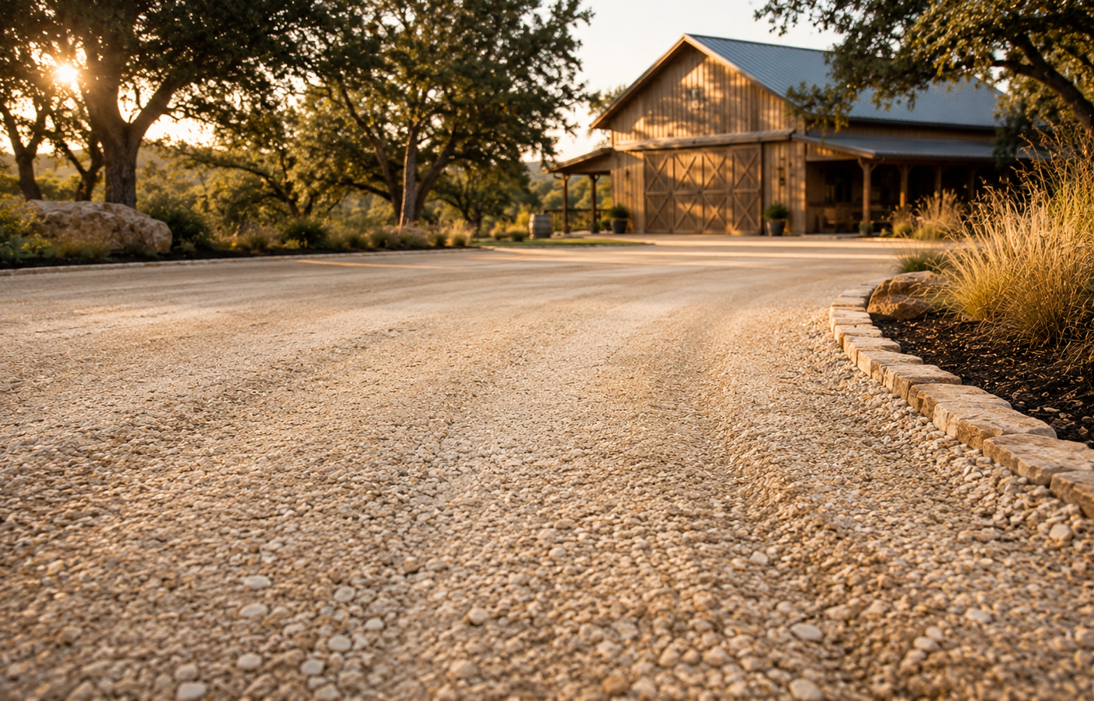 Gravel Driveways & Parking Areas