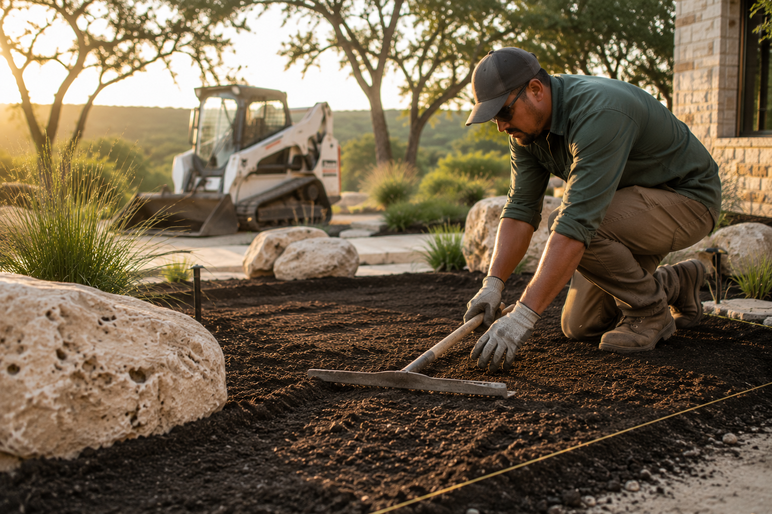 Landscape Grading & Soil Preparation
