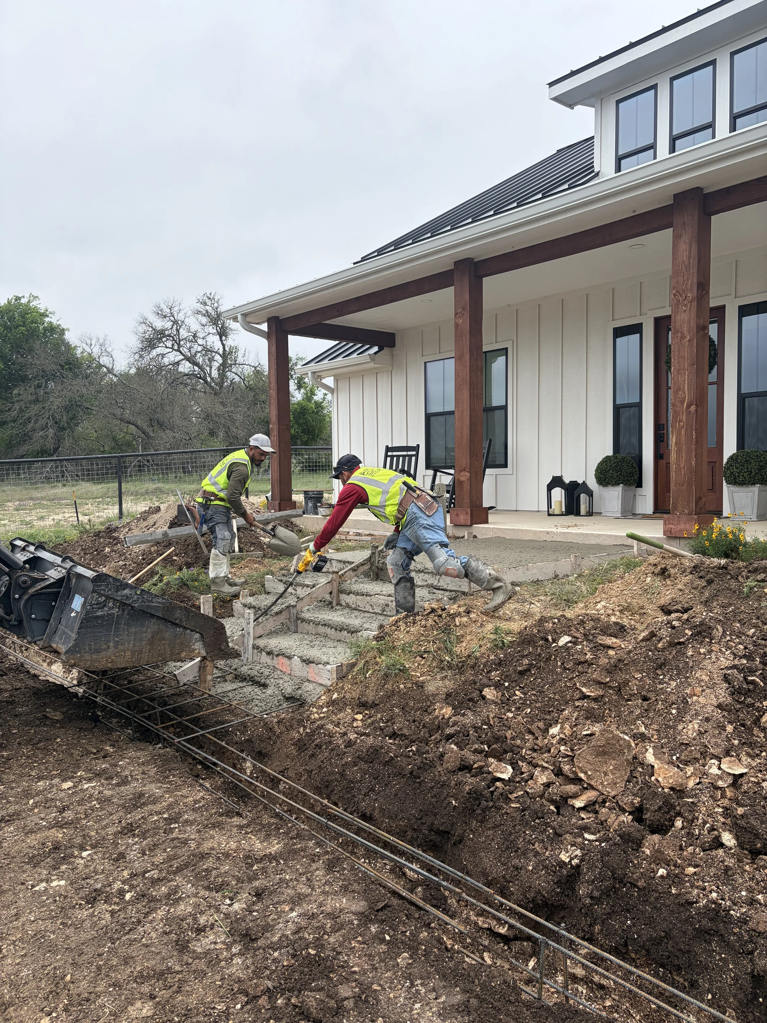PROGRESS - SITE WORK