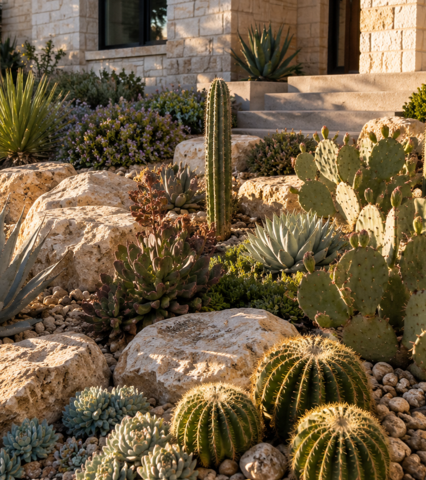 Cactus, Agave & Succulent Landscape Service