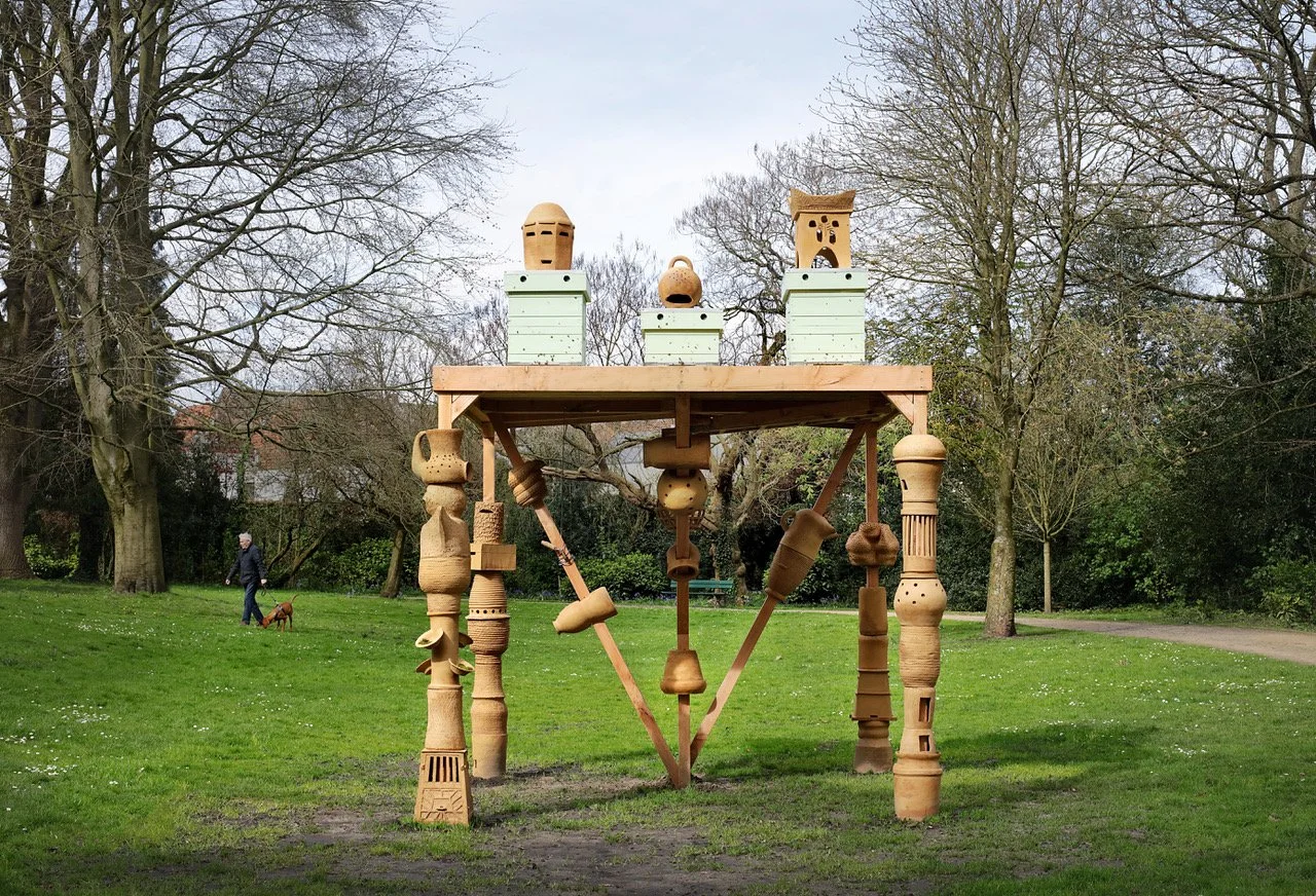 Firesong for the bees, a tree of clay, Mariana Castillo Deball, Bruges Triennial 2024, © Filip Dujardin.jpeg