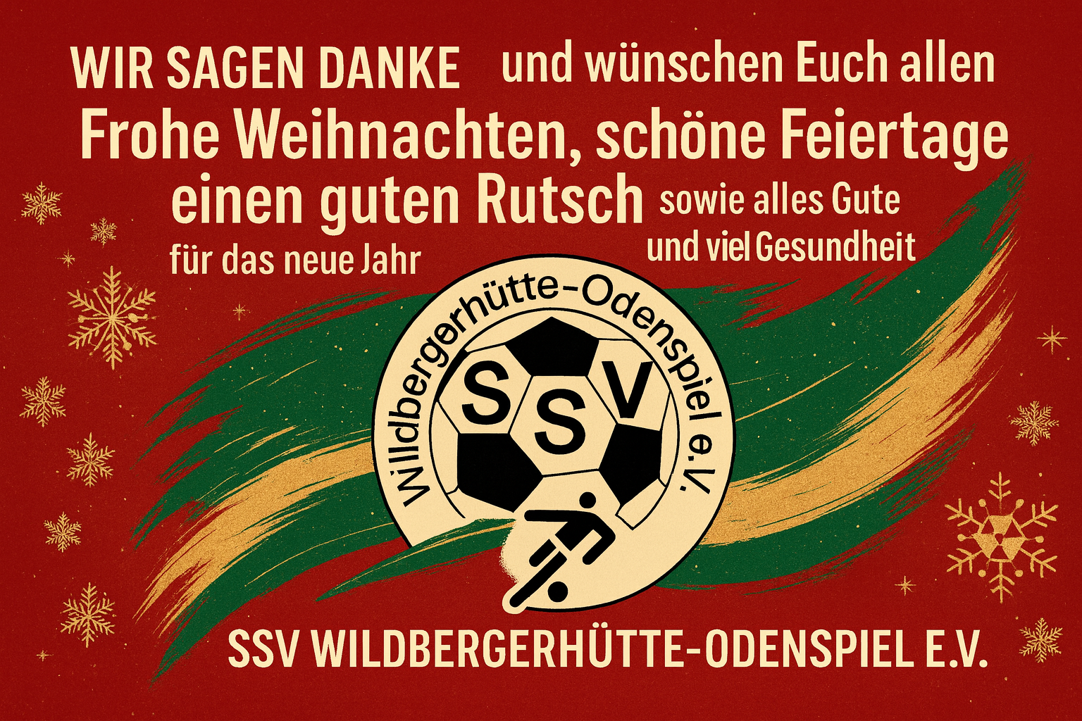 WAs für ein tolles Jahr … wir sagen DANKE!