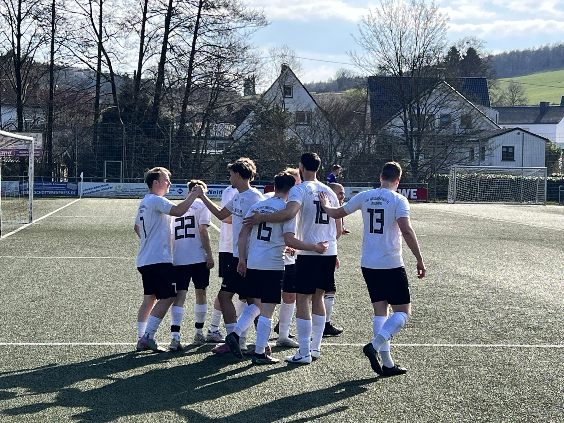 Historische 10 Tore auf der Dietmar weller Sportanlage  