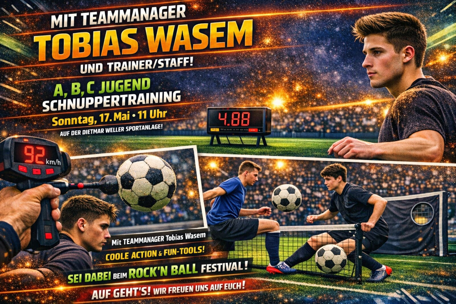 SSV Schnuppertraining A-, B- &amp; C‑Jugend 