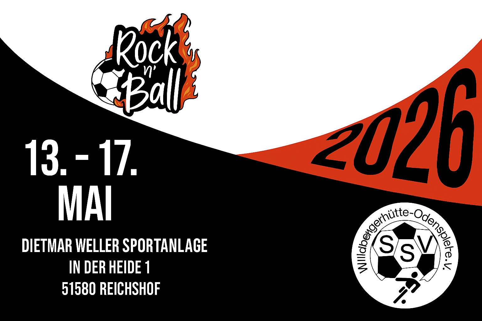 Rock’n’Ball 2026 – Fünf Tage Sport, Musik und Vereinsleben