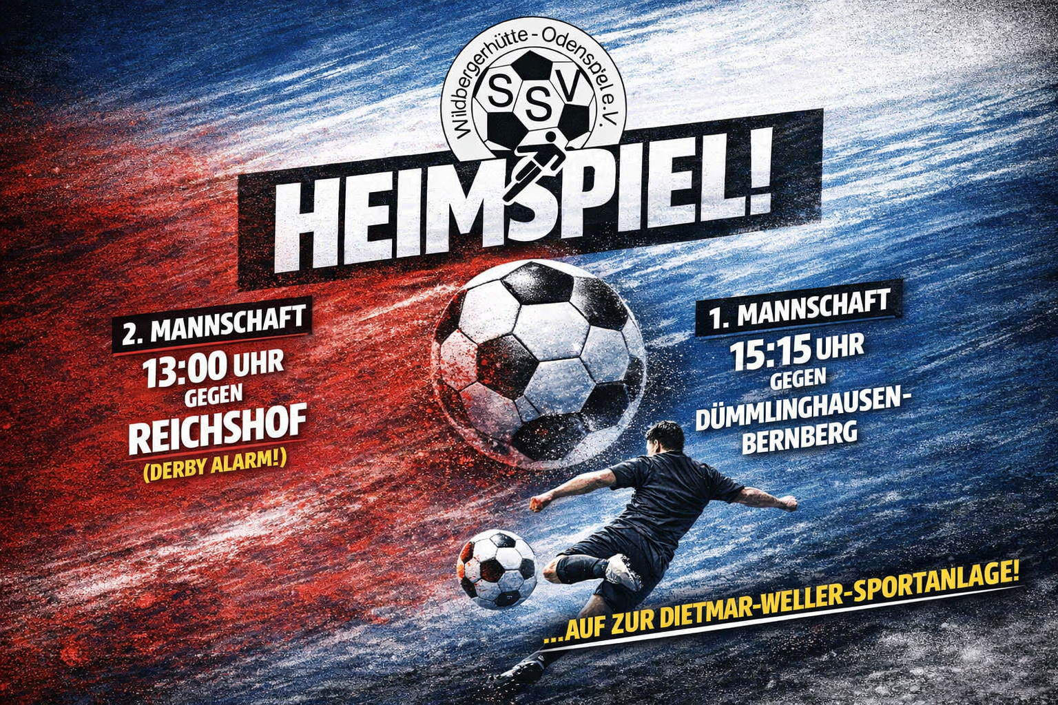 Heimspiel. Herzblut. SSV.