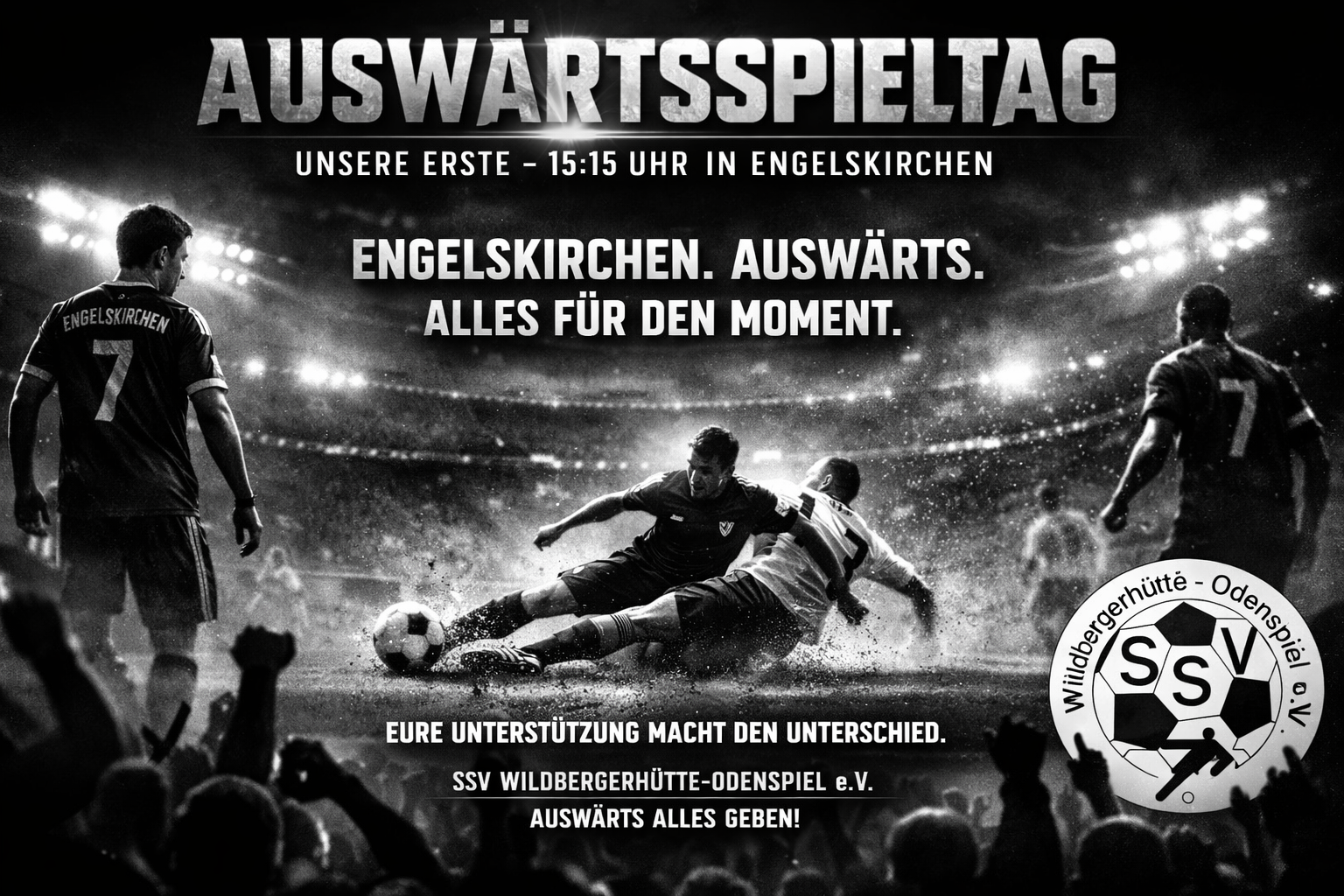 🔥 AUSWÄRTSSPIELTAG – UNSERE ERSTE IN ENGELSKIRCHEN 🔥